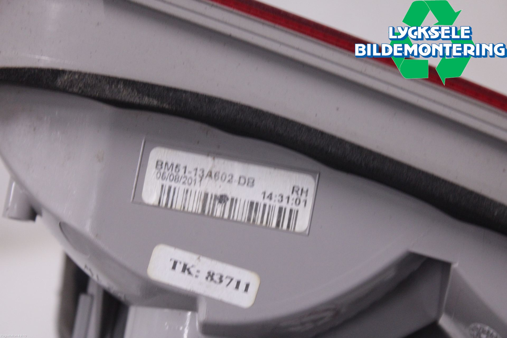 Ford FOCUS 11-14 Bakljus Lucka Hö