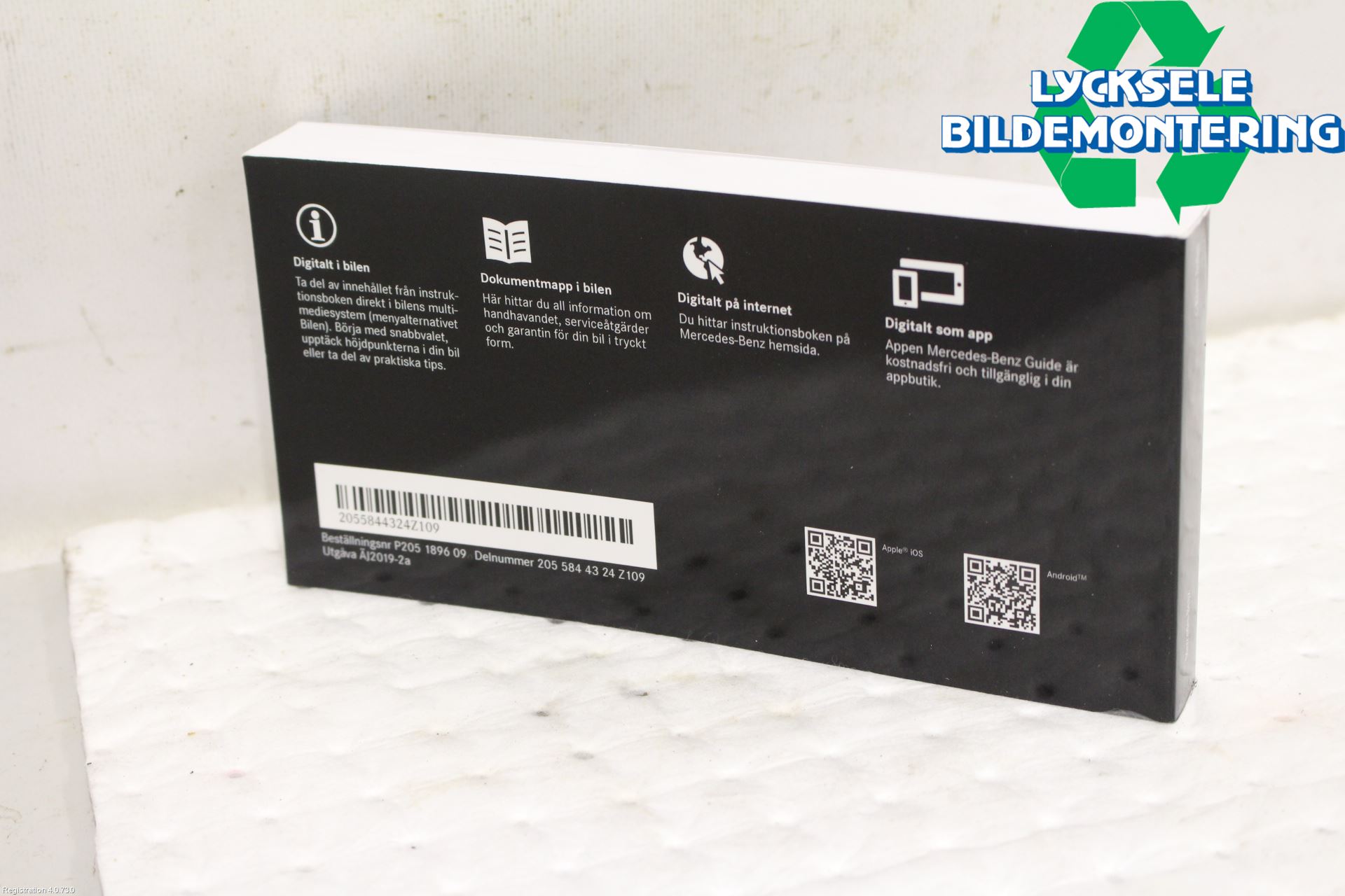 Mercedes-Benz MB C-KLASS (W205) 14-21 Instruktionsbok