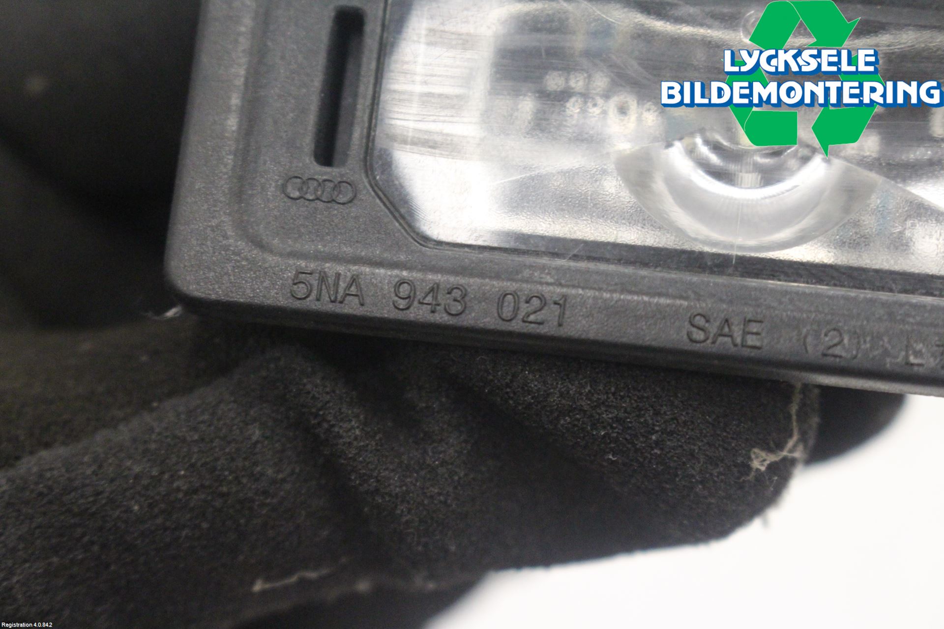 Volkswagen VW GOLF / E-GOLF VII 13-20 Skylt Belysning