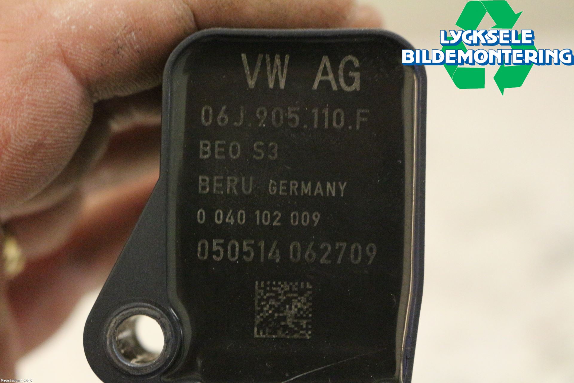 Volkswagen VW SCIROCCO 09-17 Tändspole