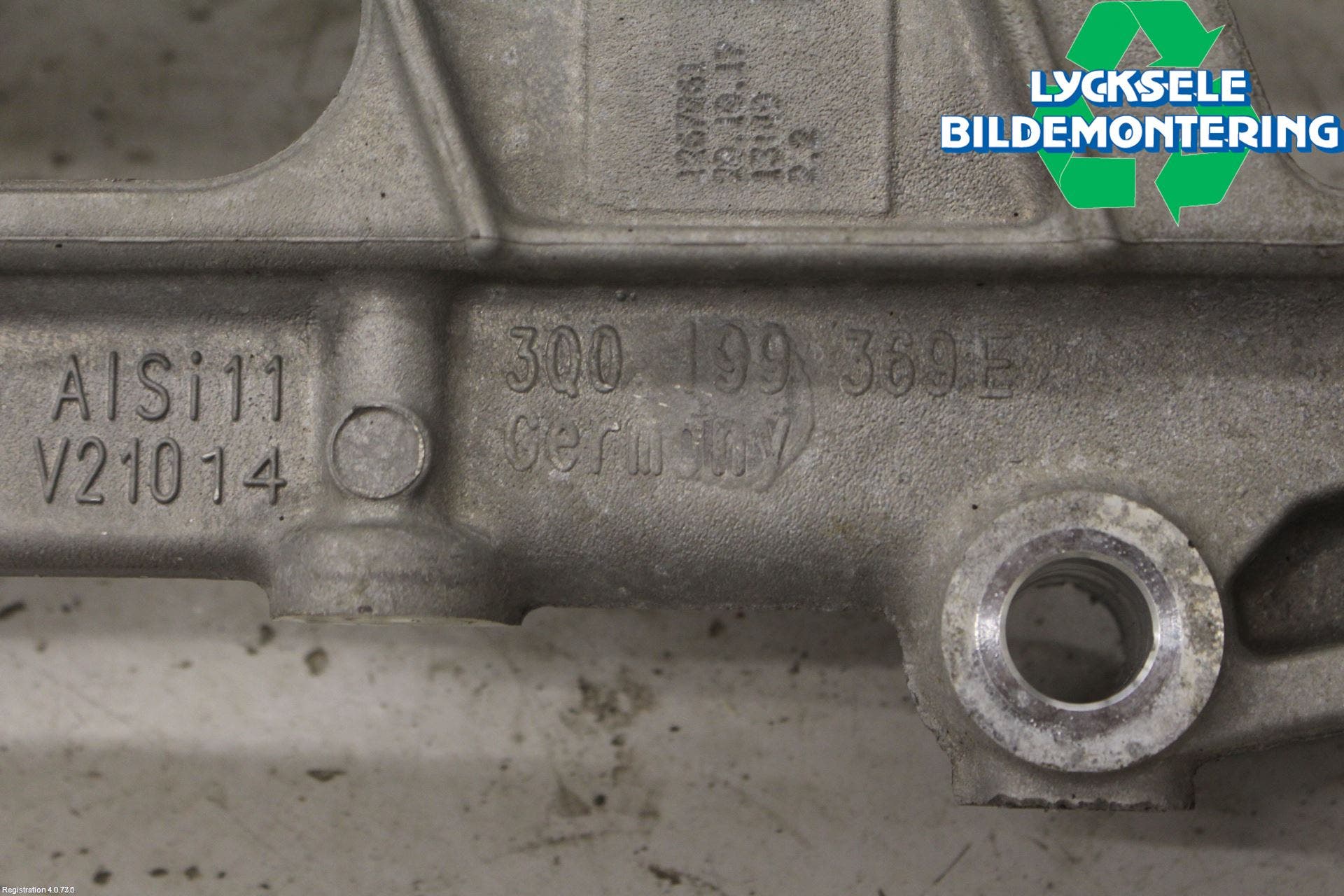 Volkswagen VW PASSAT 15-19 Framvagnsbalk