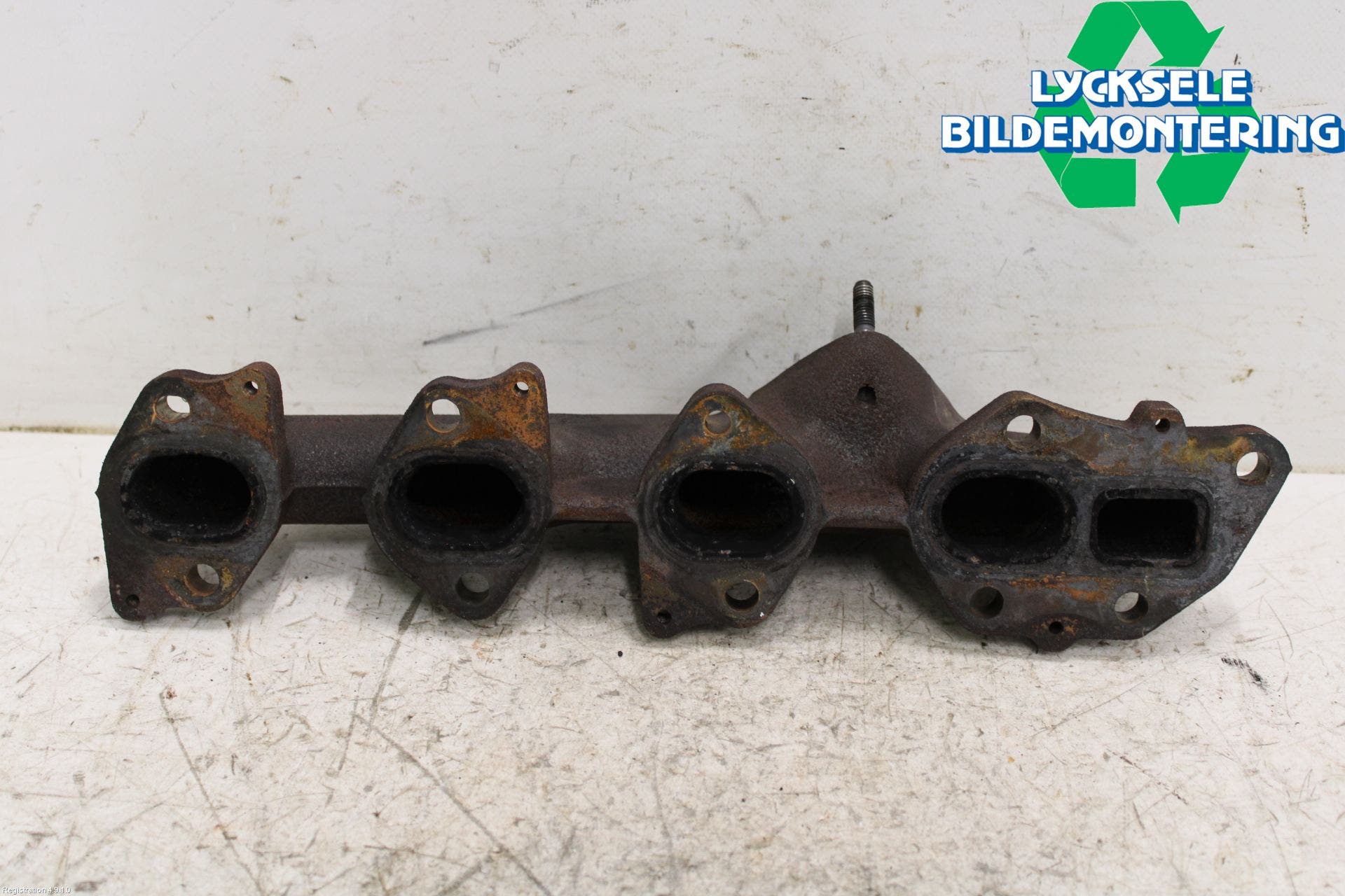 Ford TRANSIT/TOURNEO CUSTOM 13-24 Grenrör Avgas