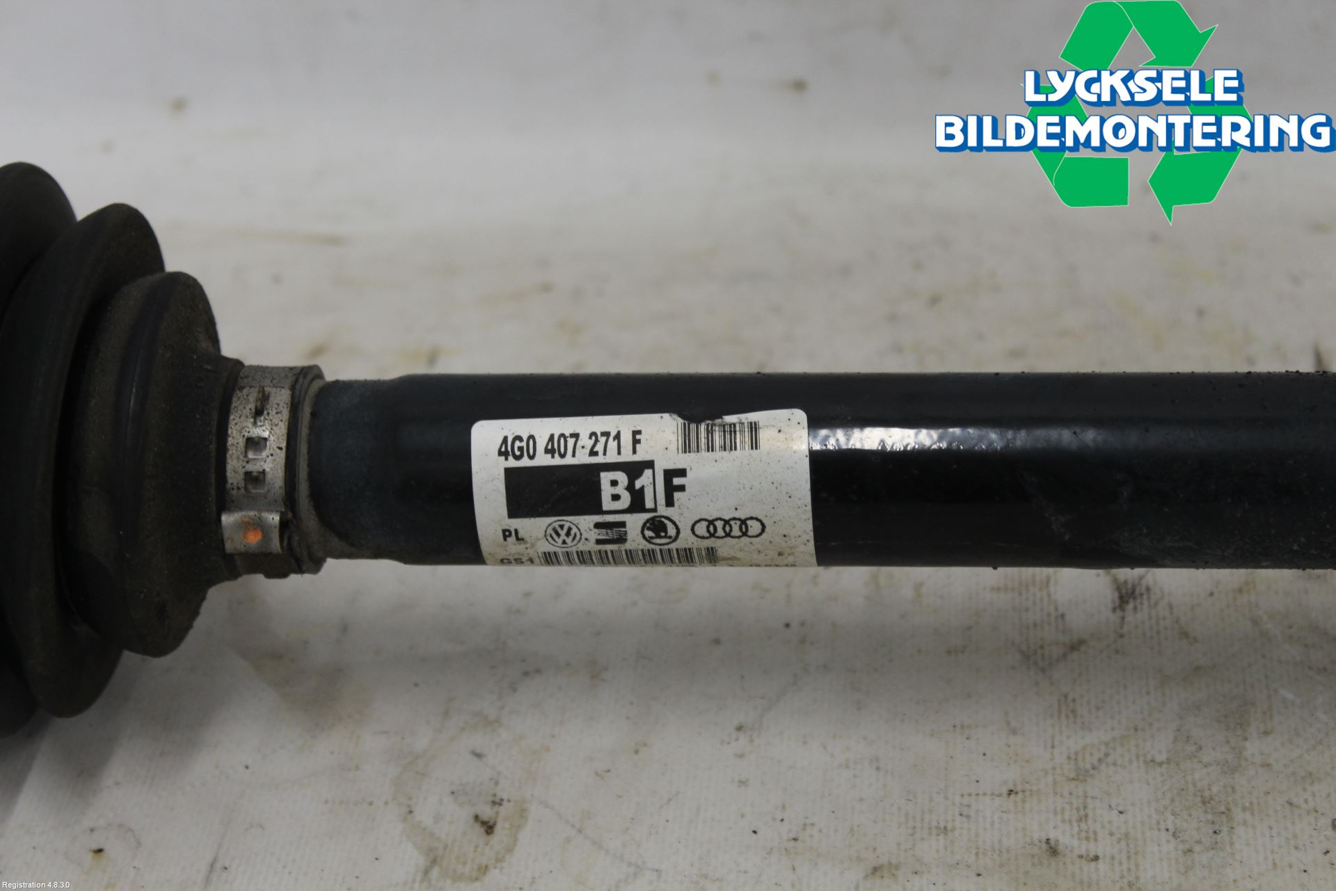 Audi A6 ALLROAD 12-18 Drivaxel Fram Höger