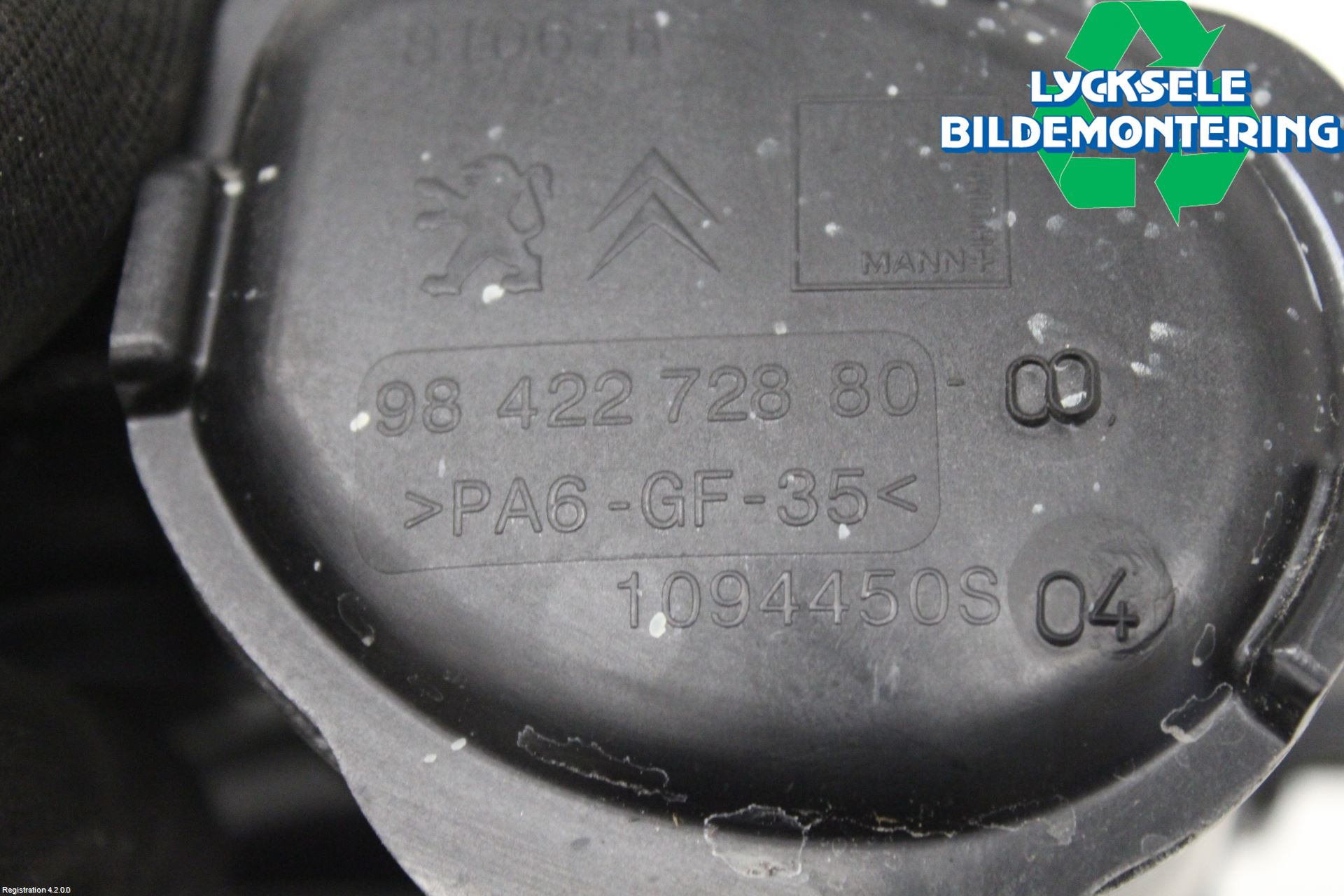 Citroen C5 AIRCROSS 19- Grenrör Insug