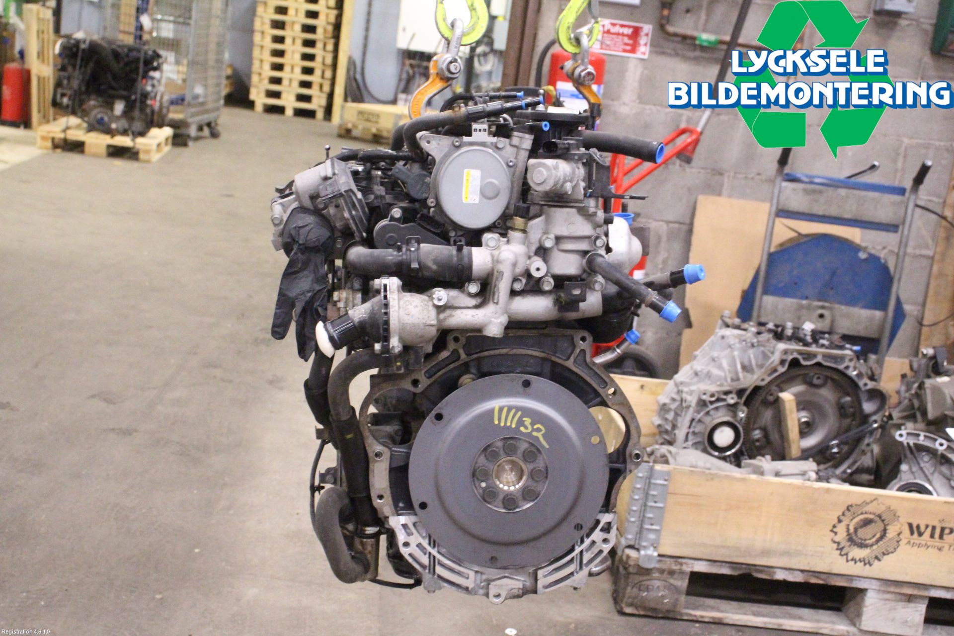 Kia SPORTAGE (SL) 11-15 Motor Diesel