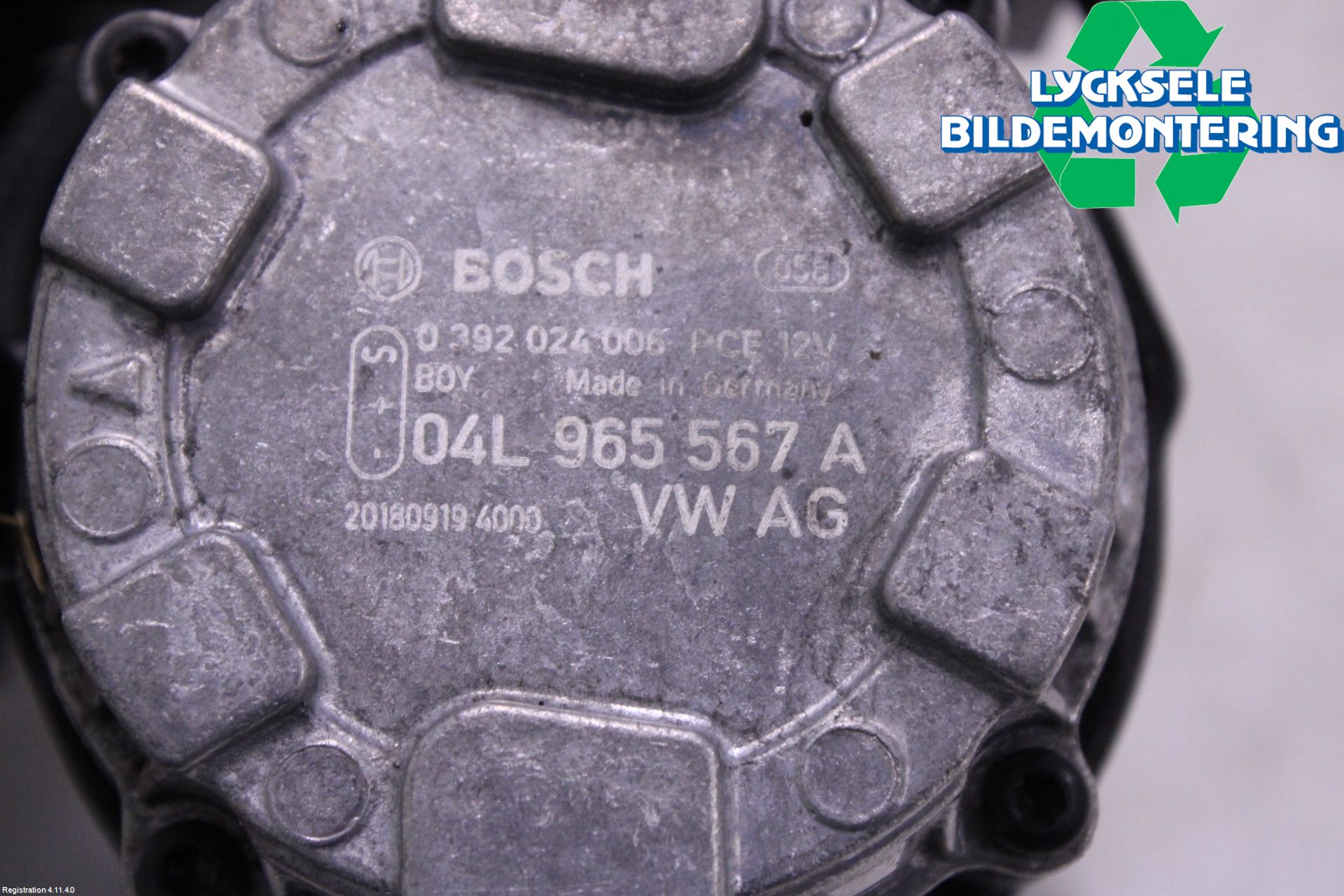 Skoda KODIAQ 17-24 Värme Cirkulationspump