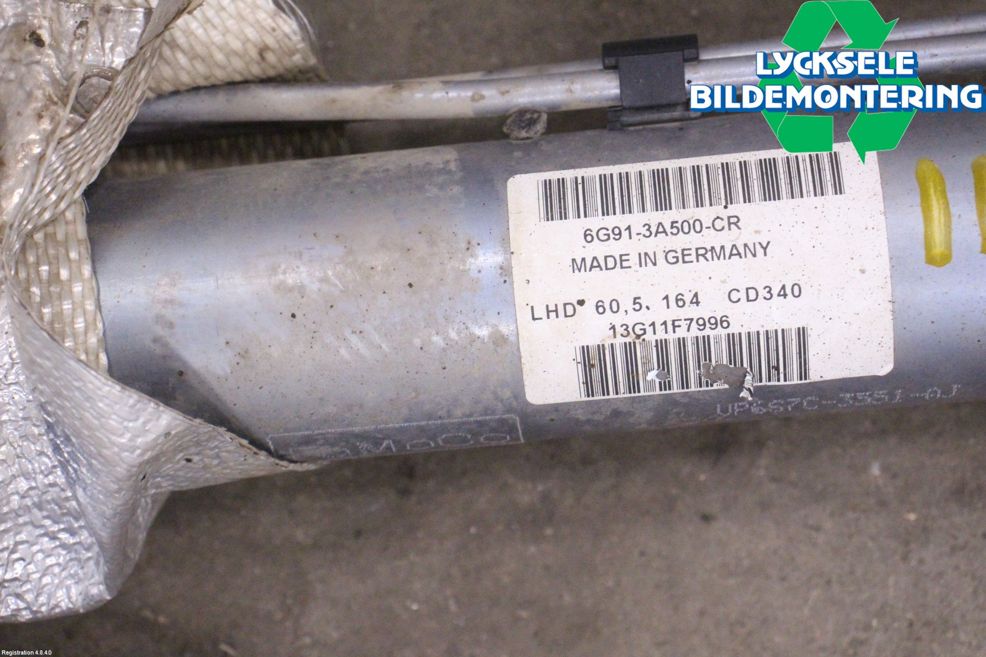 Ford GALAXY 06-15 Styrväxel Servo -Snäcka