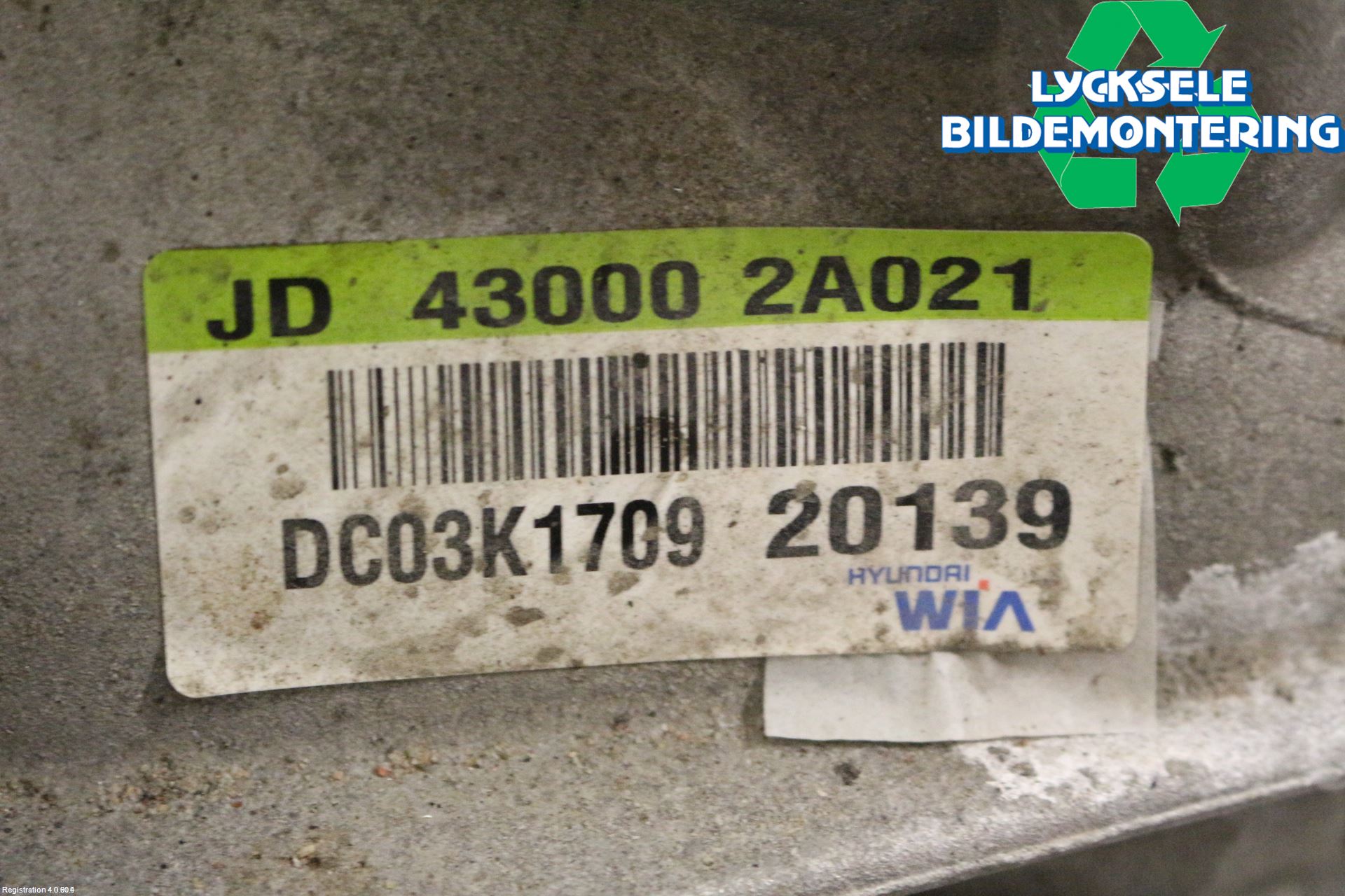 Kia CEED 12-18 Växellåda Automat