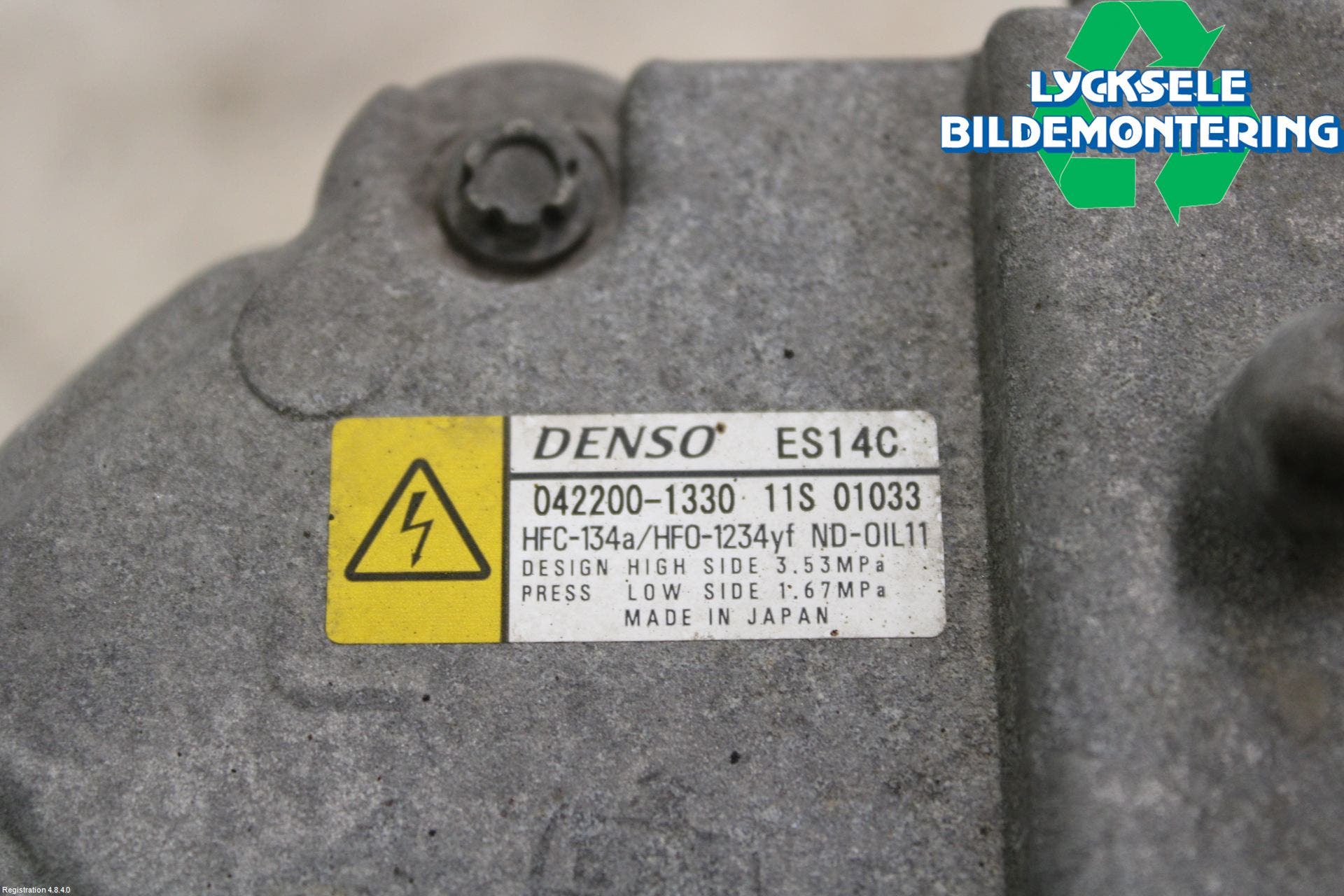 Toyota AURIS 13-19 Ac Kompressor