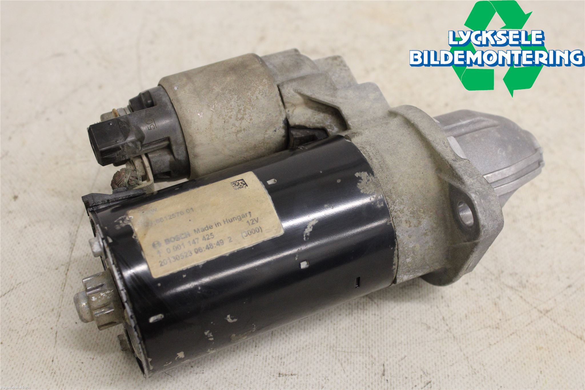 BMW 3 F30/F31/F80 12-19 Startmotor