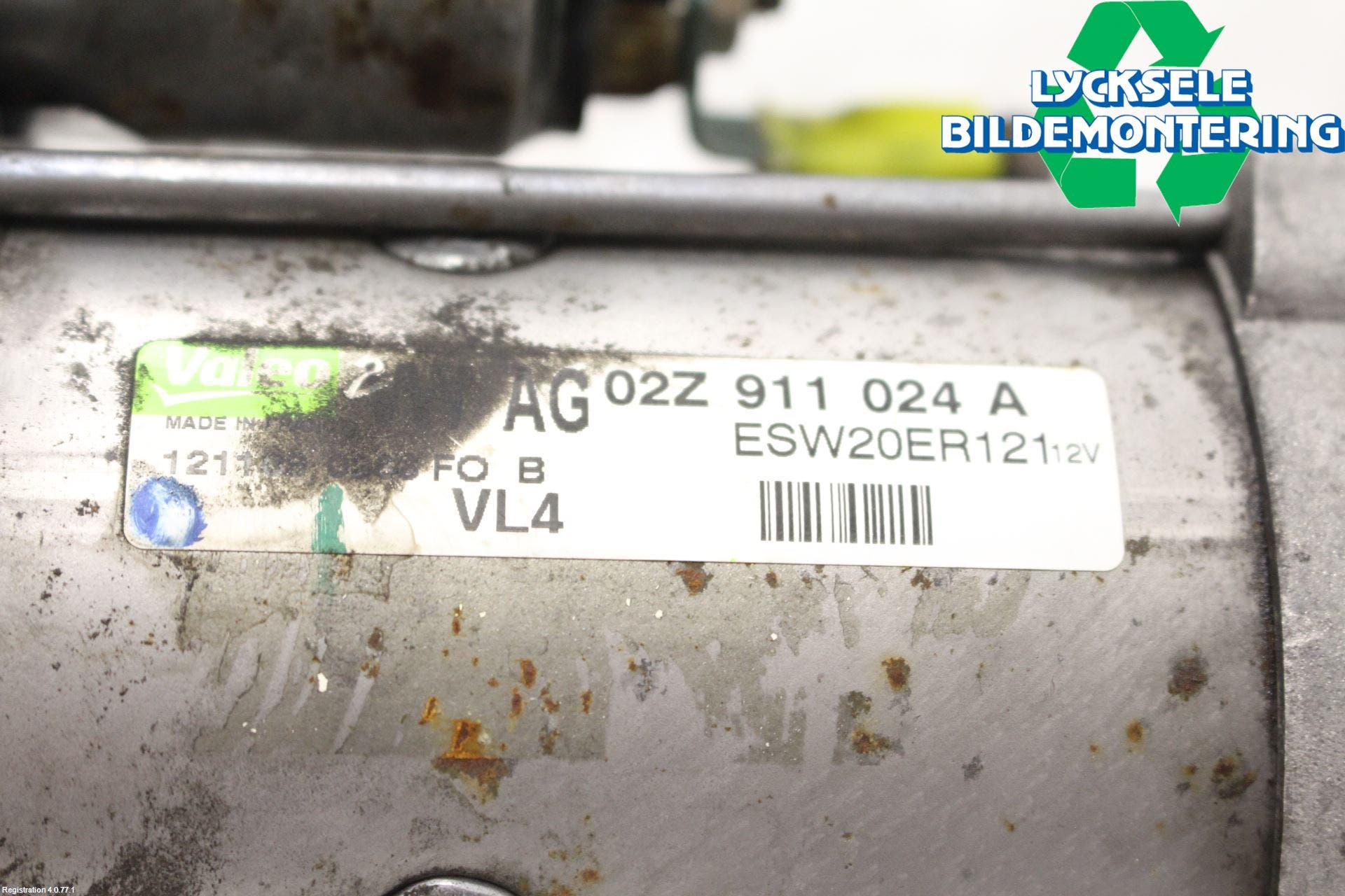 Audi A3/S3 05-13 Startmotor Diesel