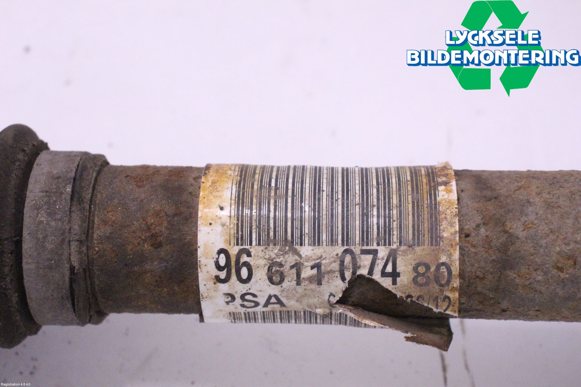 Peugeot 308 08-13 Drivaxel Fram Höger