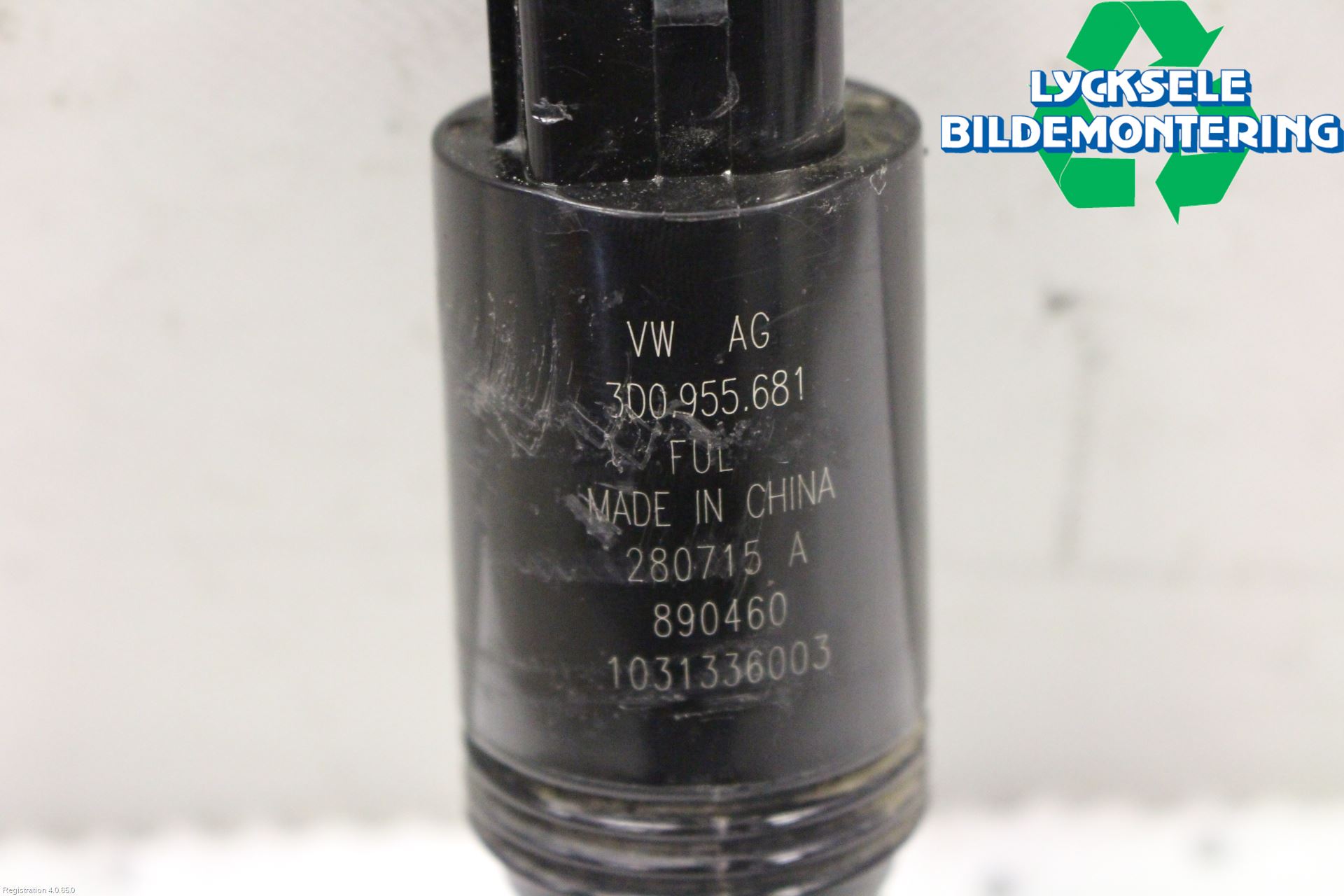 Volkswagen VW PASSAT 15-19 Spolarpump Högtryck