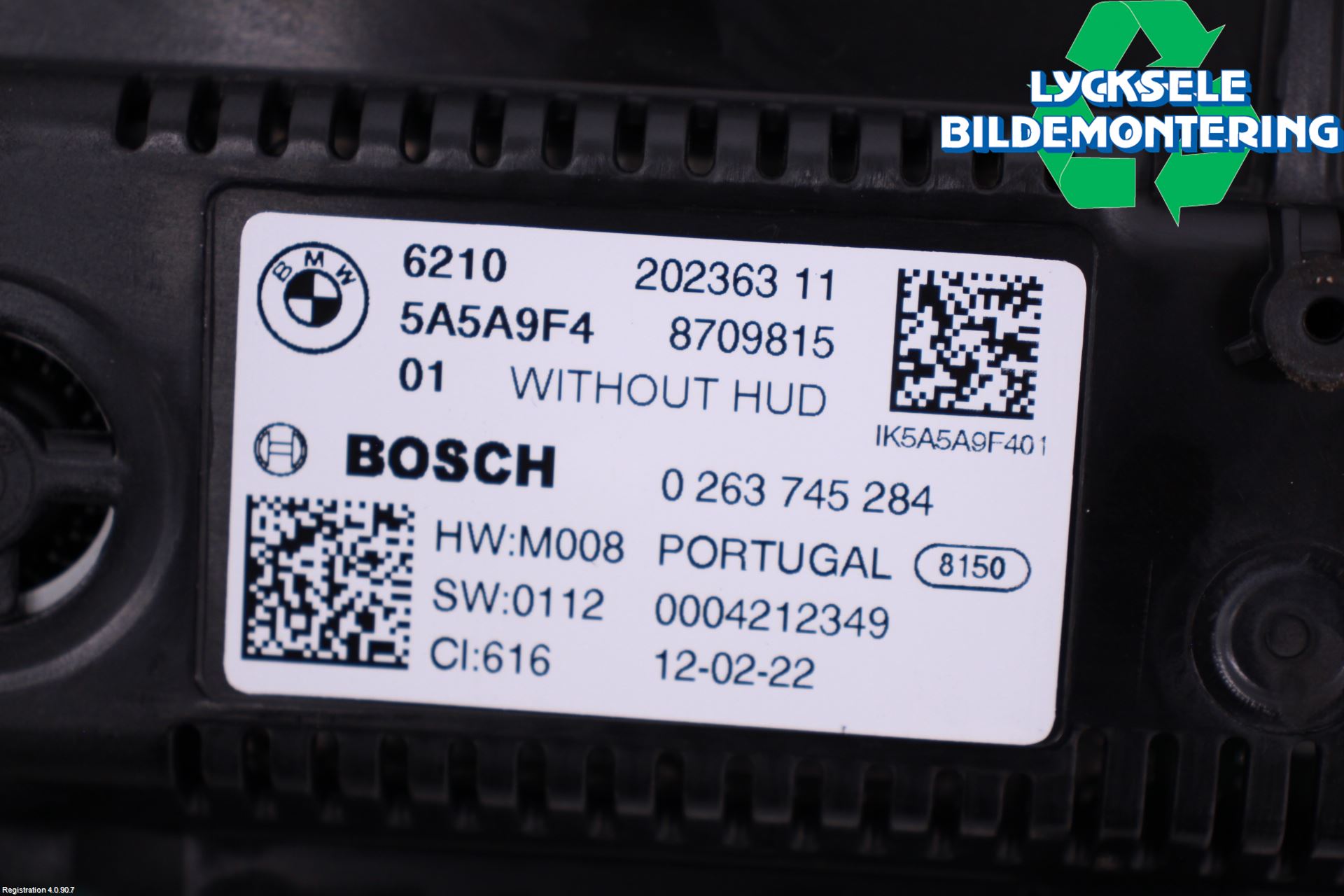 BMW 5 G30/G31/F90 17-23 Instrument Komb