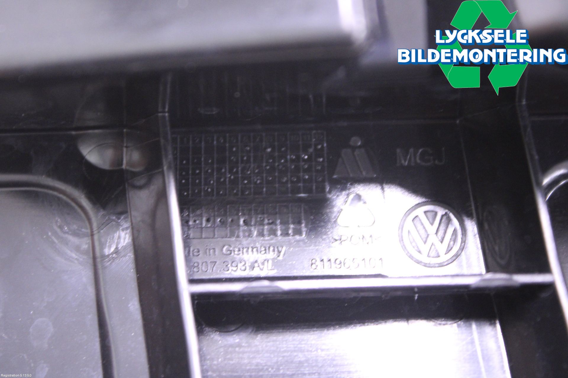 Volkswagen VW ID.4 21- Stötfångarfäste Bak Vä