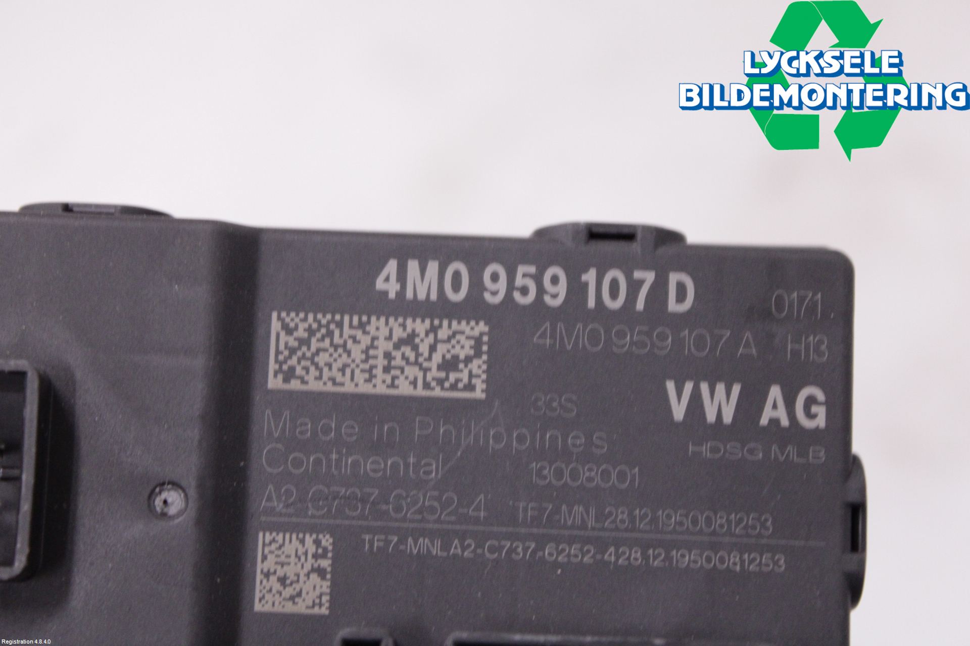 Audi Q8/SQ8 4M 19- Styrenhet Baklucka