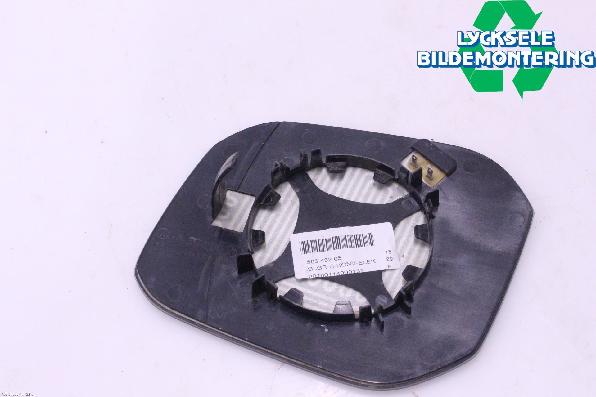 Volkswagen VW CADDY 16-20 Spegelglas Hö