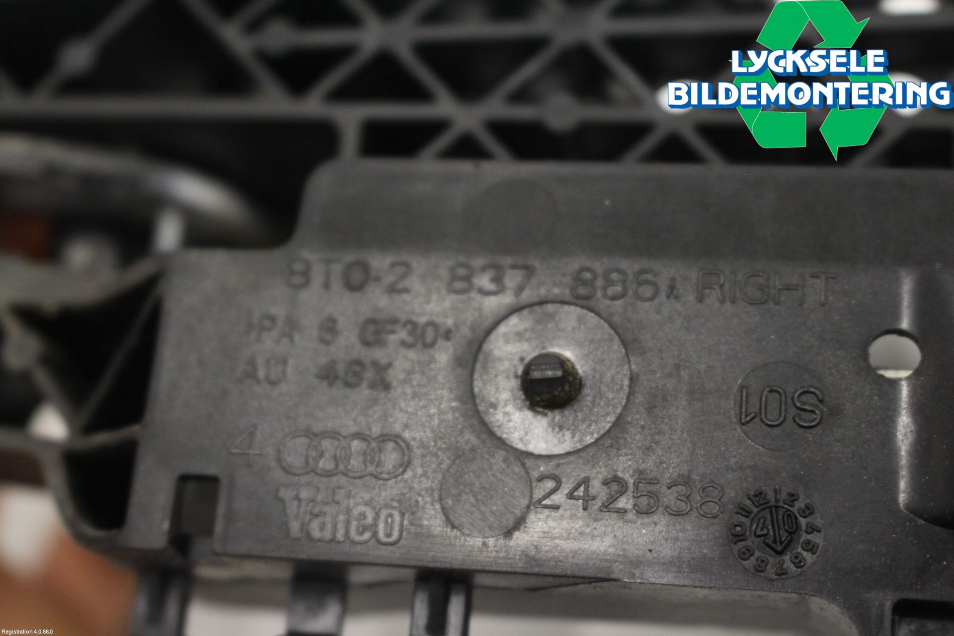 Audi A5 07-16 Dörrhandtag Yttre Hö