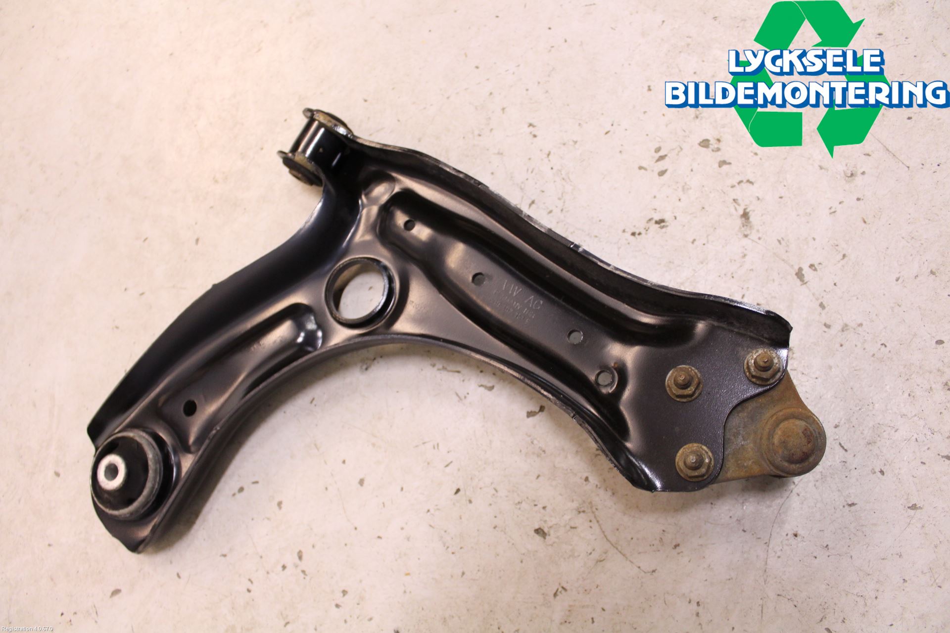 Volkswagen VW POLO 10-17 Bärarm Fram Undre Vä