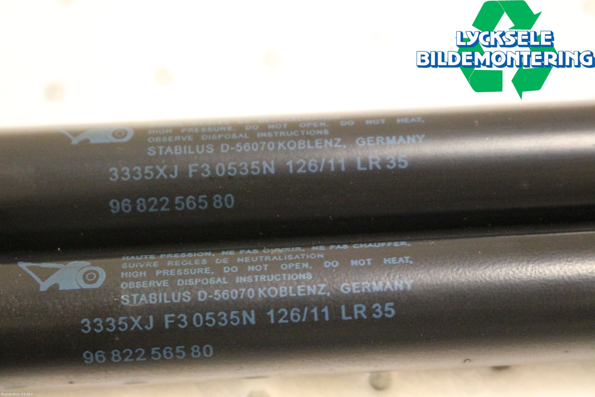 Citroen C5 08-17 Gasfjäder Baklucka