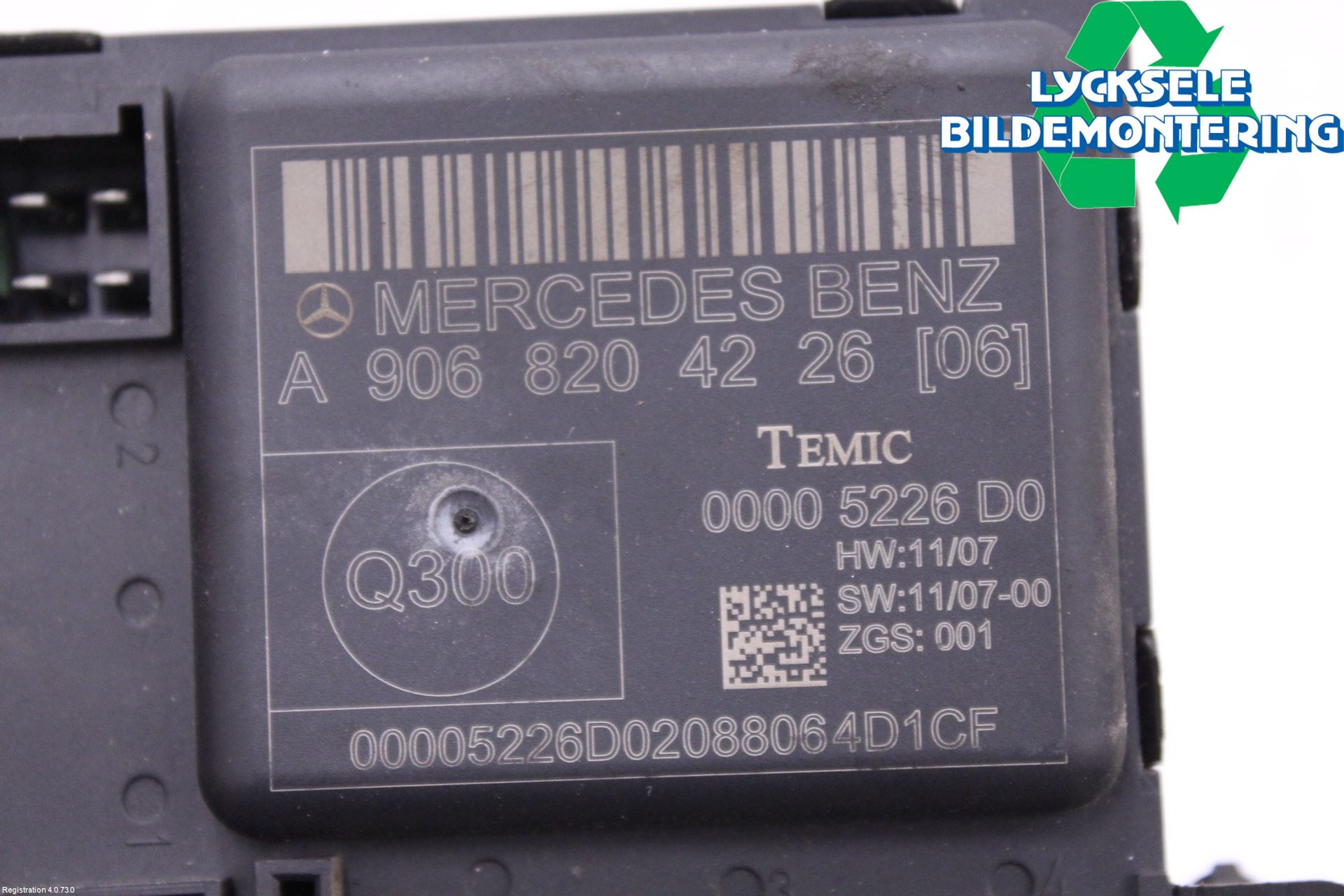 Volkswagen VW CRAFTER 06-16 Styrenhet Dörr