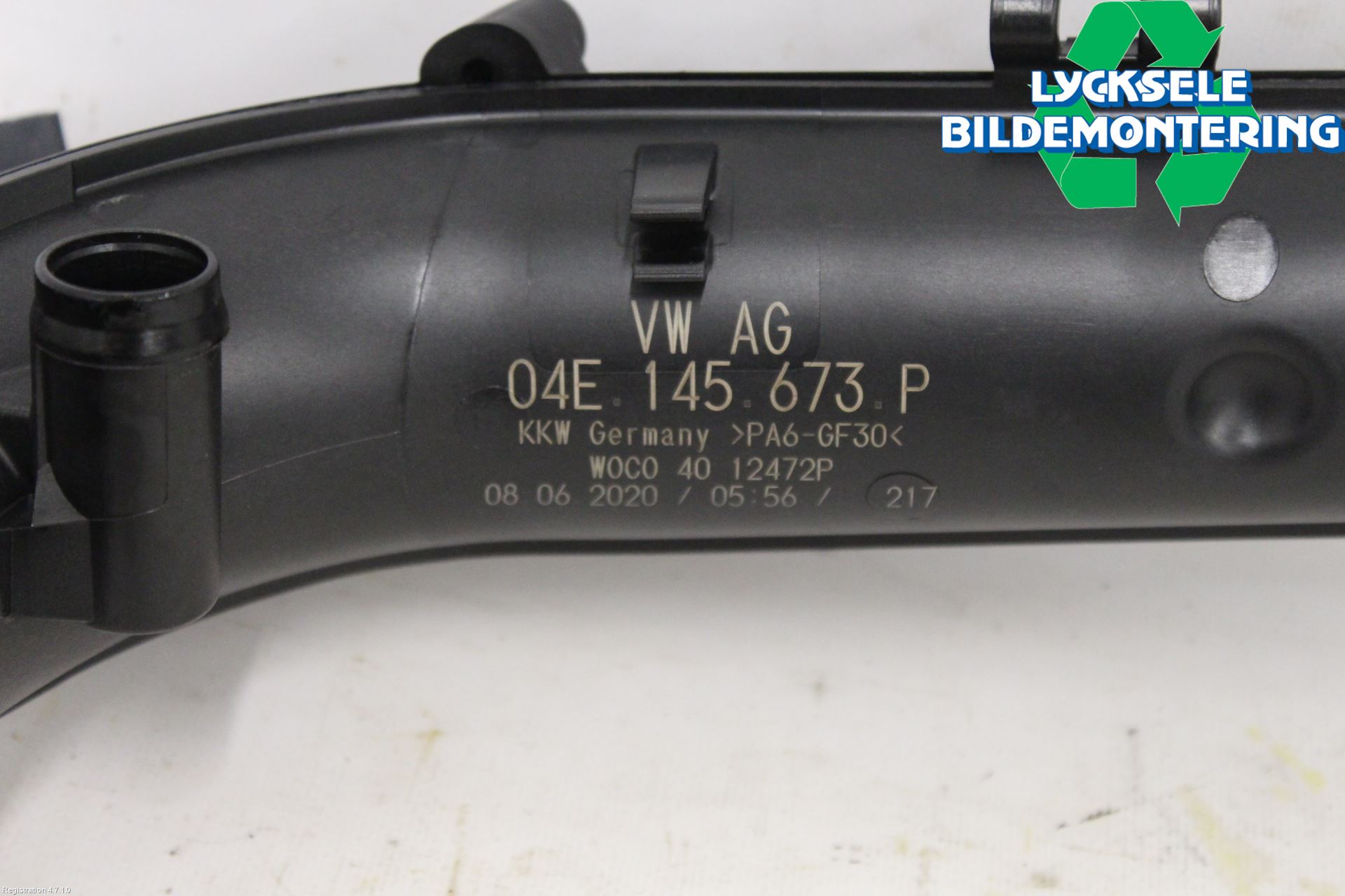 Volkswagen VW GOLF / E-GOLF VIII 20- Laddluft-Intercoolerrör