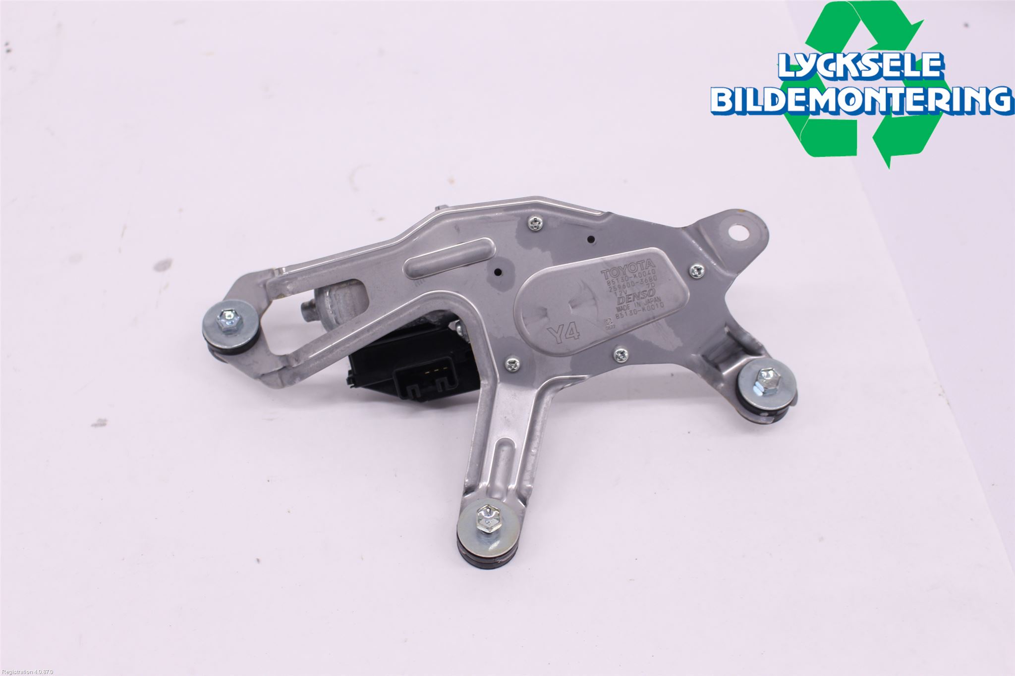 Toyota YARIS XP21 20- Torkarmotor Baklucka