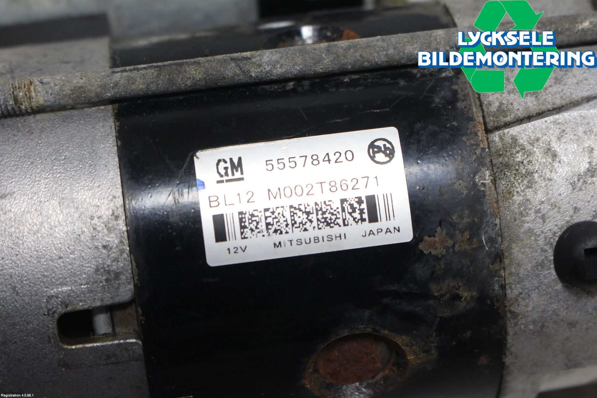 Opel ASTRA J 10-15 Startmotor Diesel