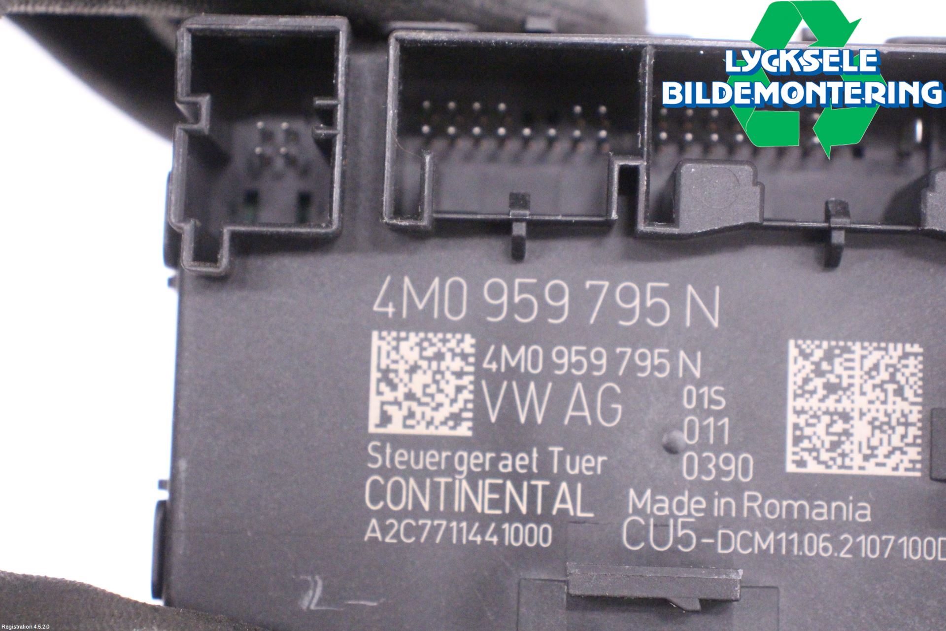 Audi E-TRON, S GE 19- Styrenhet Dörr