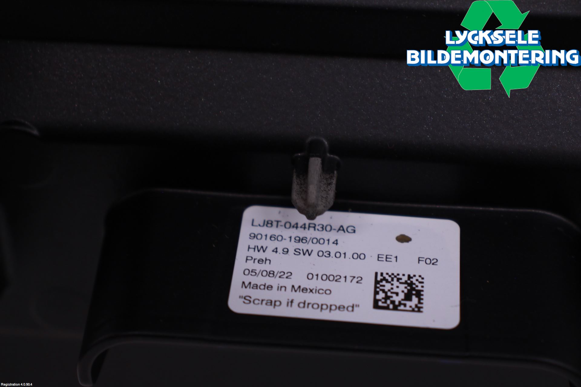 Ford MUSTANG Mach-E 21- Multifunktionsdisplay