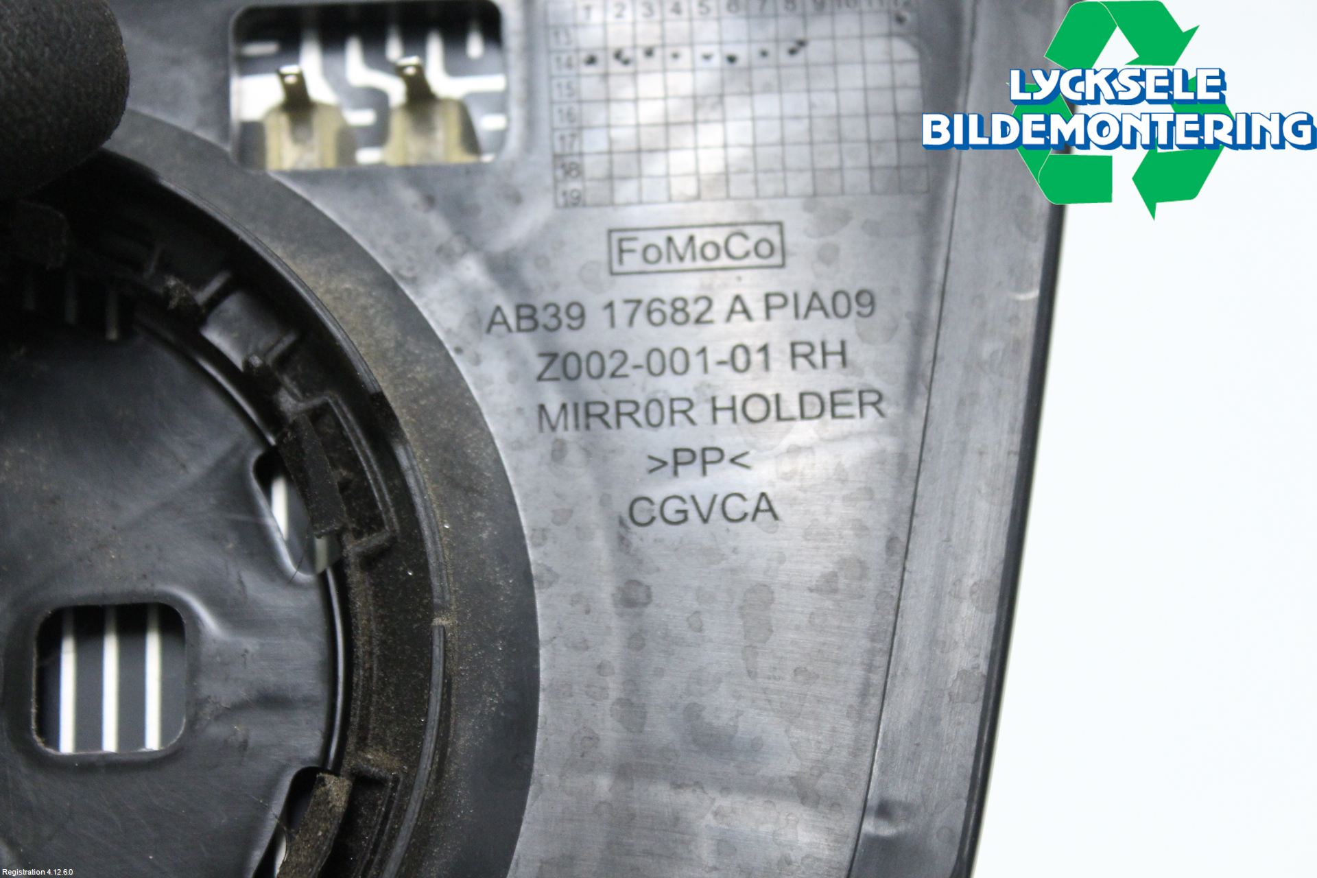 Ford RANGER EU 12-23 Spegelglas Hö