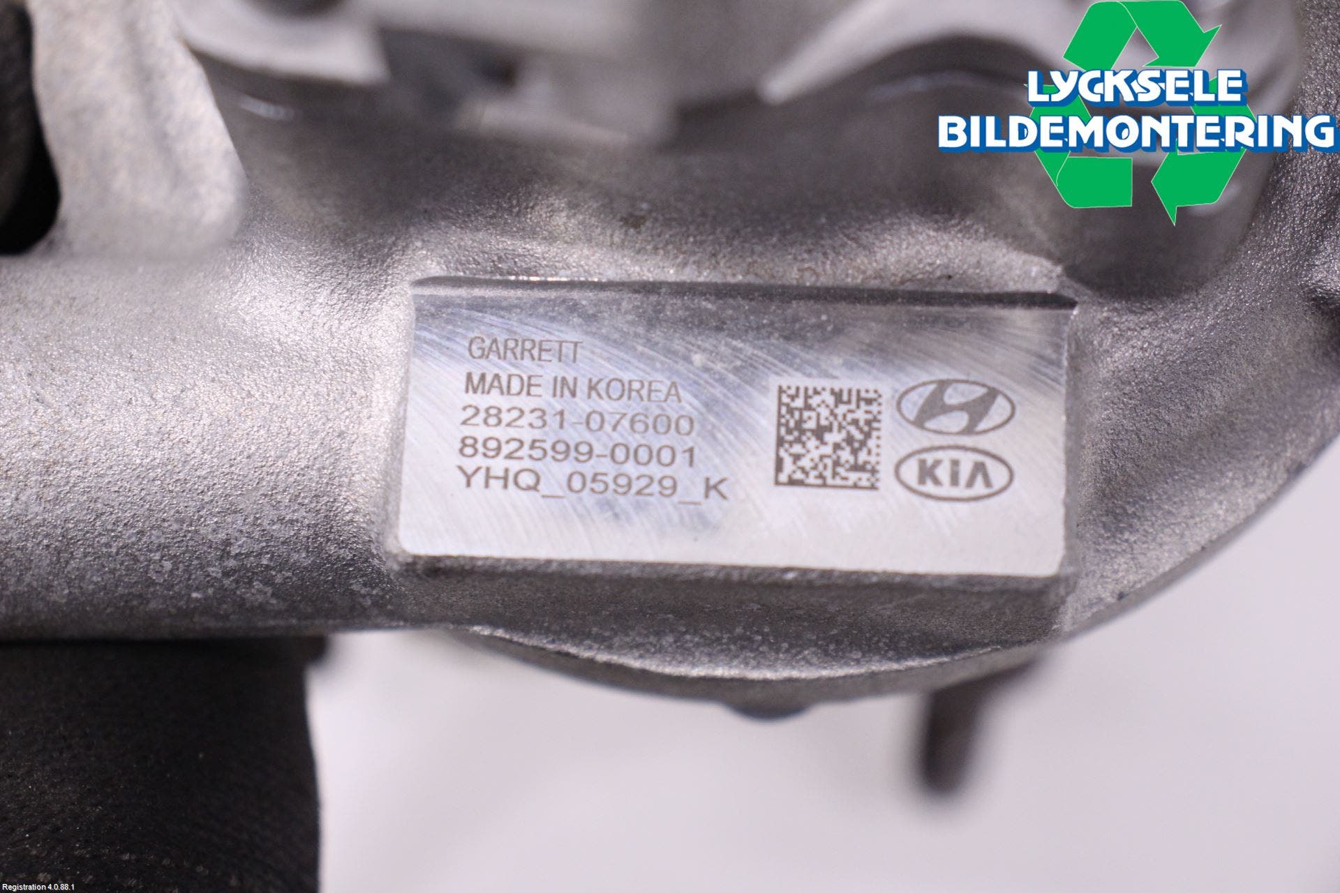 Hyundai i20 BC 21- Turboaggregat