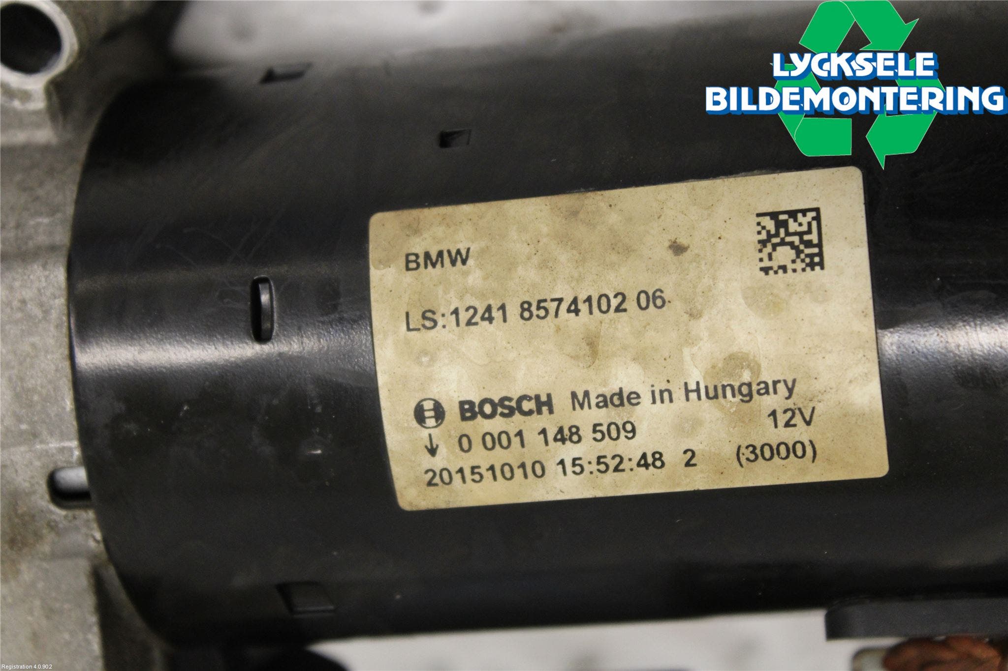 BMW 5 F10/F11/F18 09-17 Startmotor Diesel