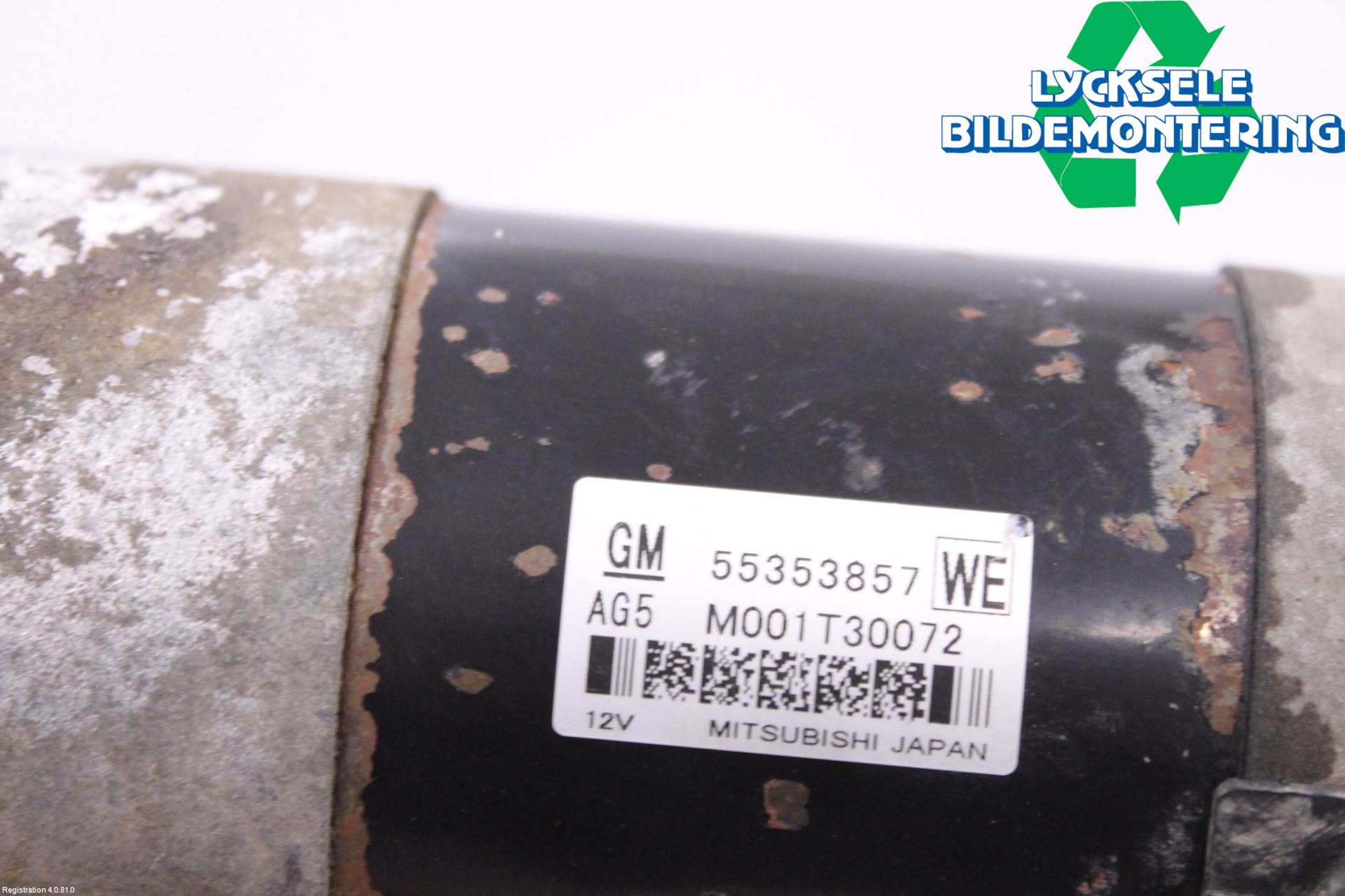 Opel INSIGNIA 09-16 Startmotor Diesel