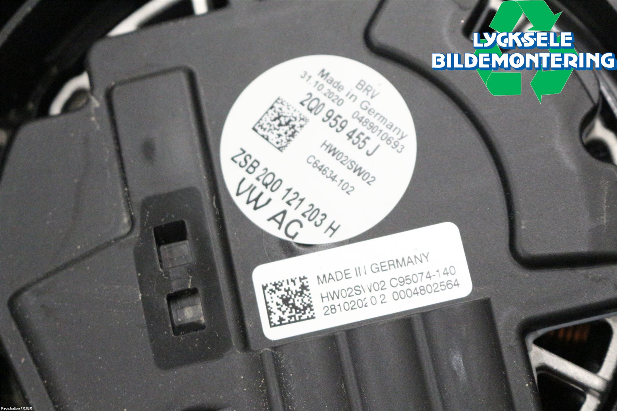 Skoda KAMIQ 20- Kylfläkt El