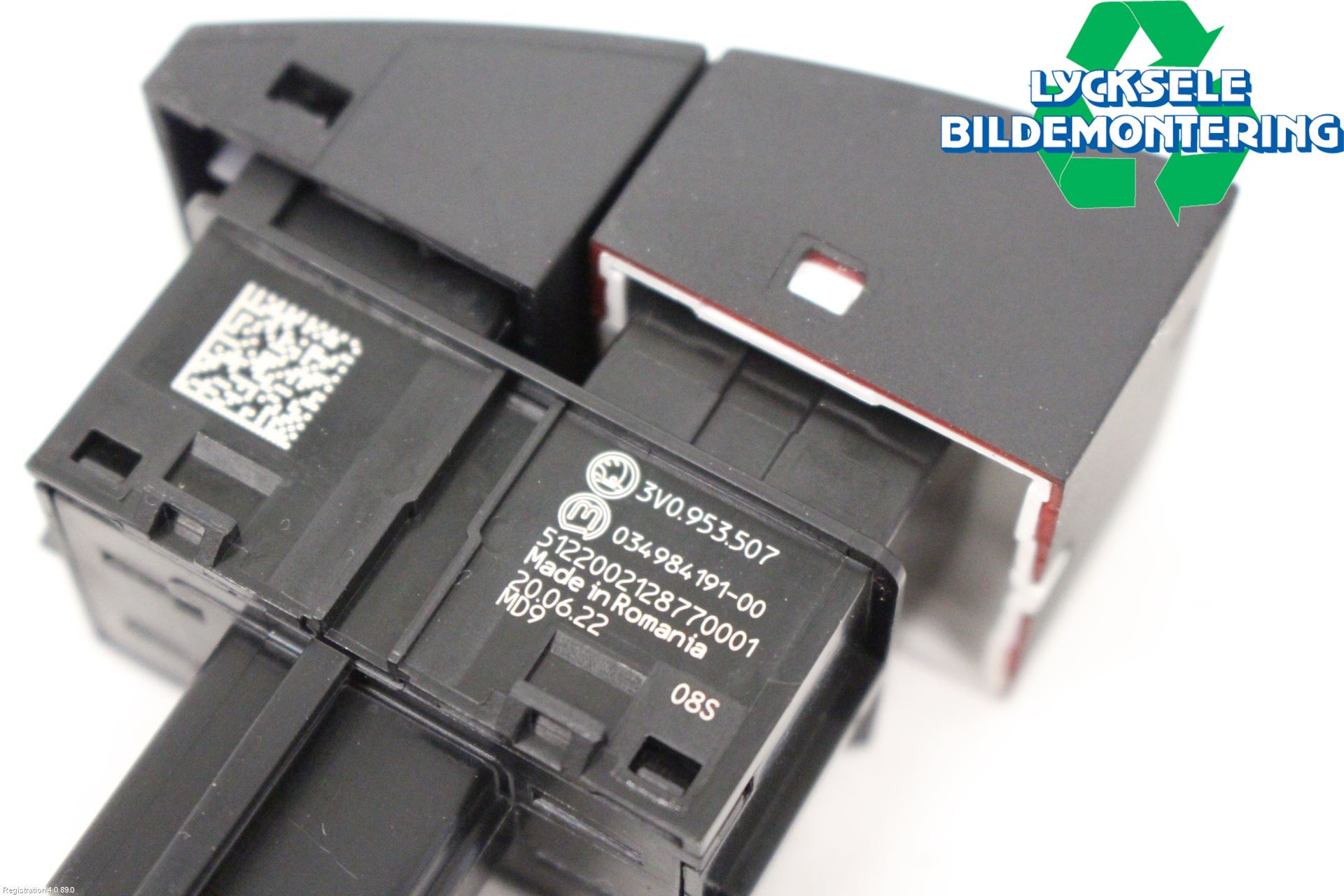 Skoda SUPERB 16-24 Strömställare Varnings