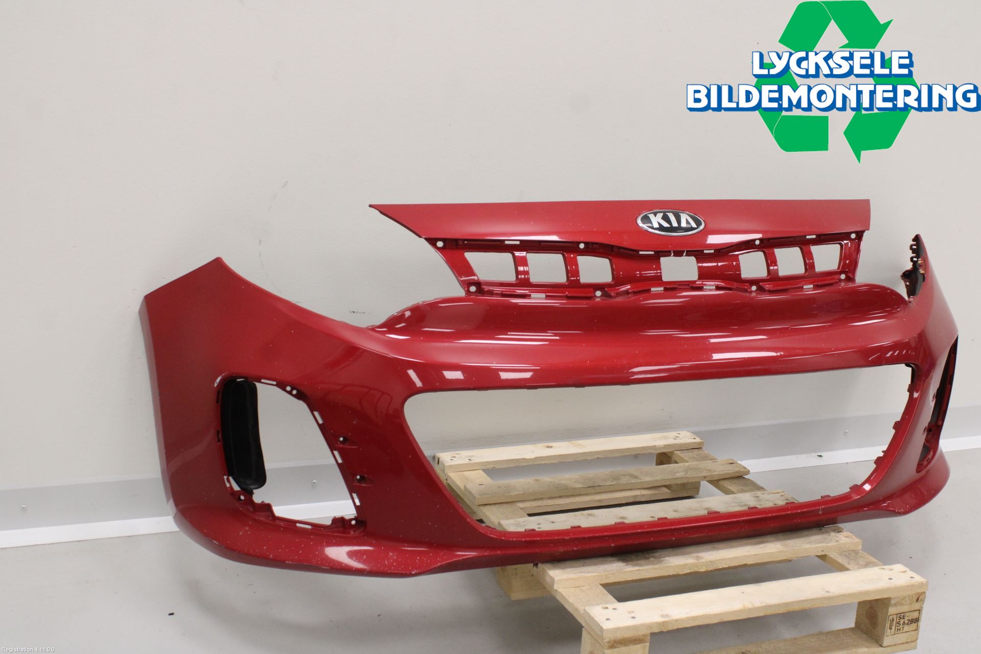 Kia RIO 12-16 Stötfångarbeklädnad Fram