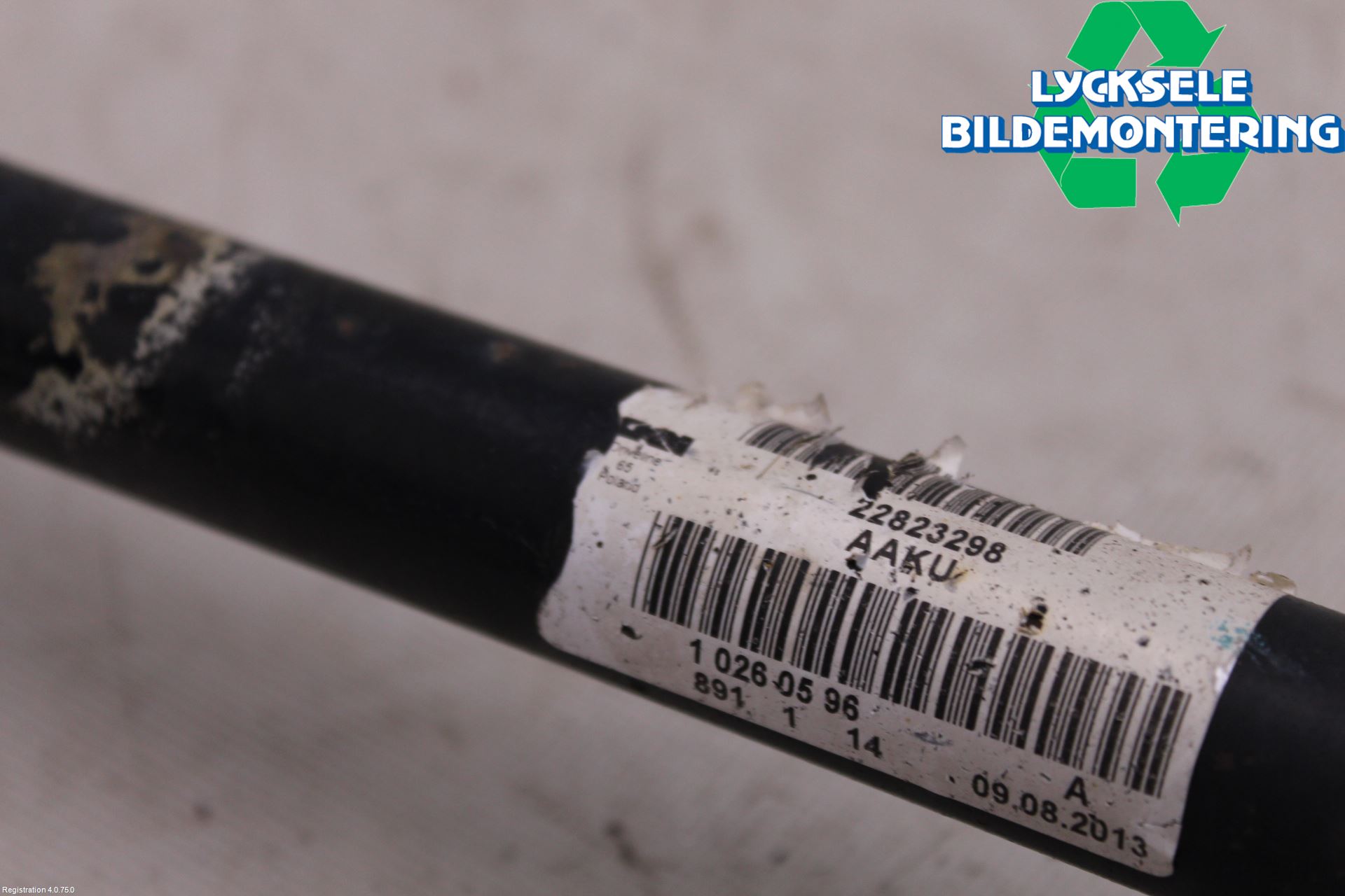 Opel INSIGNIA 09-16 Drivaxel Bak Höger