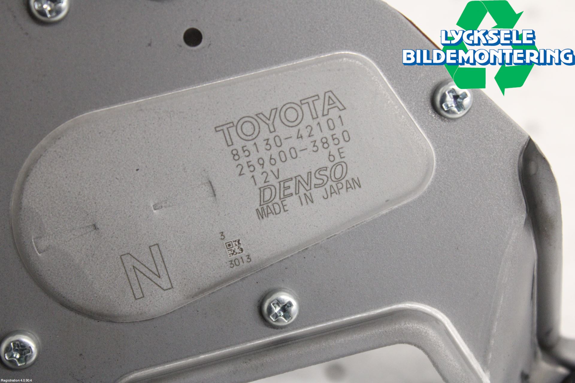 Toyota RAV4 19- Torkarmotor Baklucka