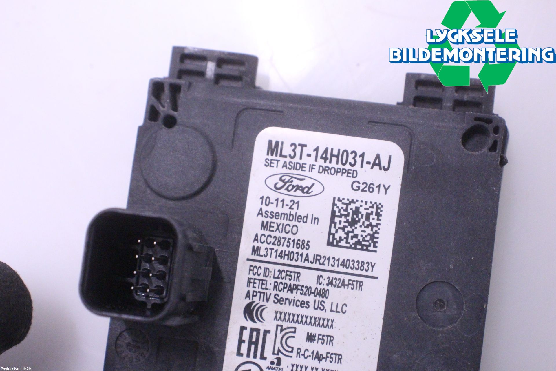 Ford MUSTANG Mach-E 21- Sensor Aktivt Kollisionsskydd