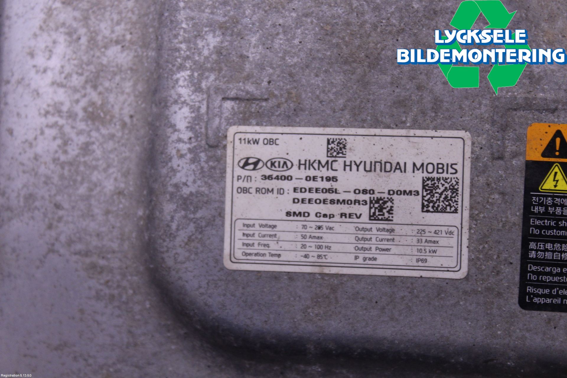 Kia NIRO (DE) 17-22 Hybridconverter