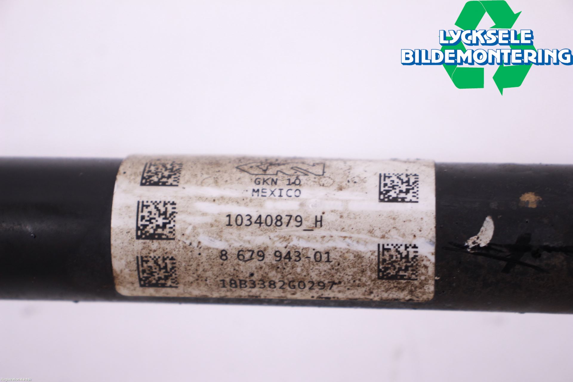 BMW X3 G01 18- Drivaxel Bak Vänster