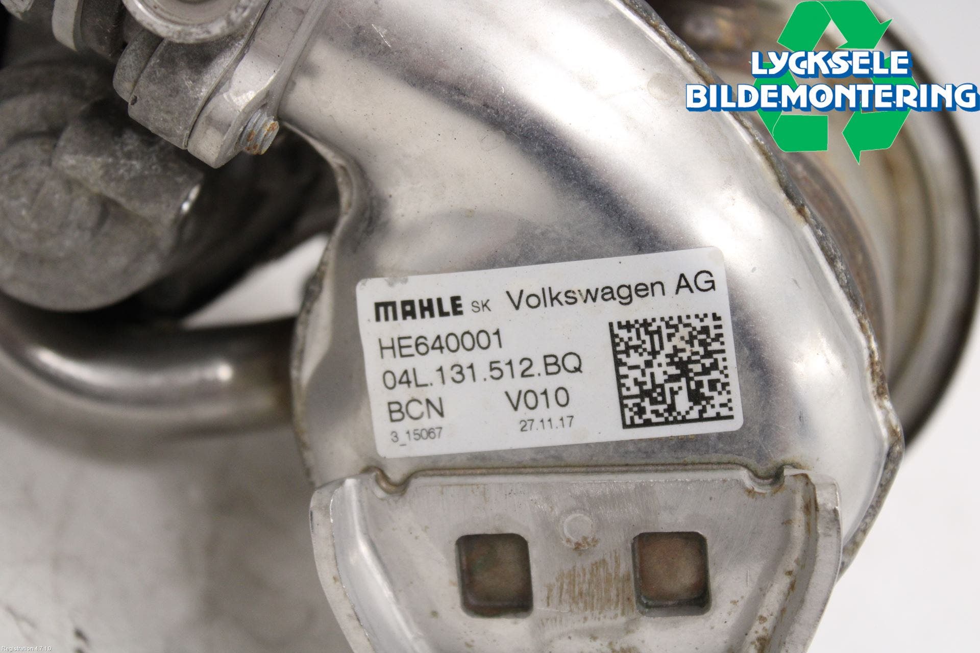 Volkswagen VW T-ROC 18- Avgaskylare