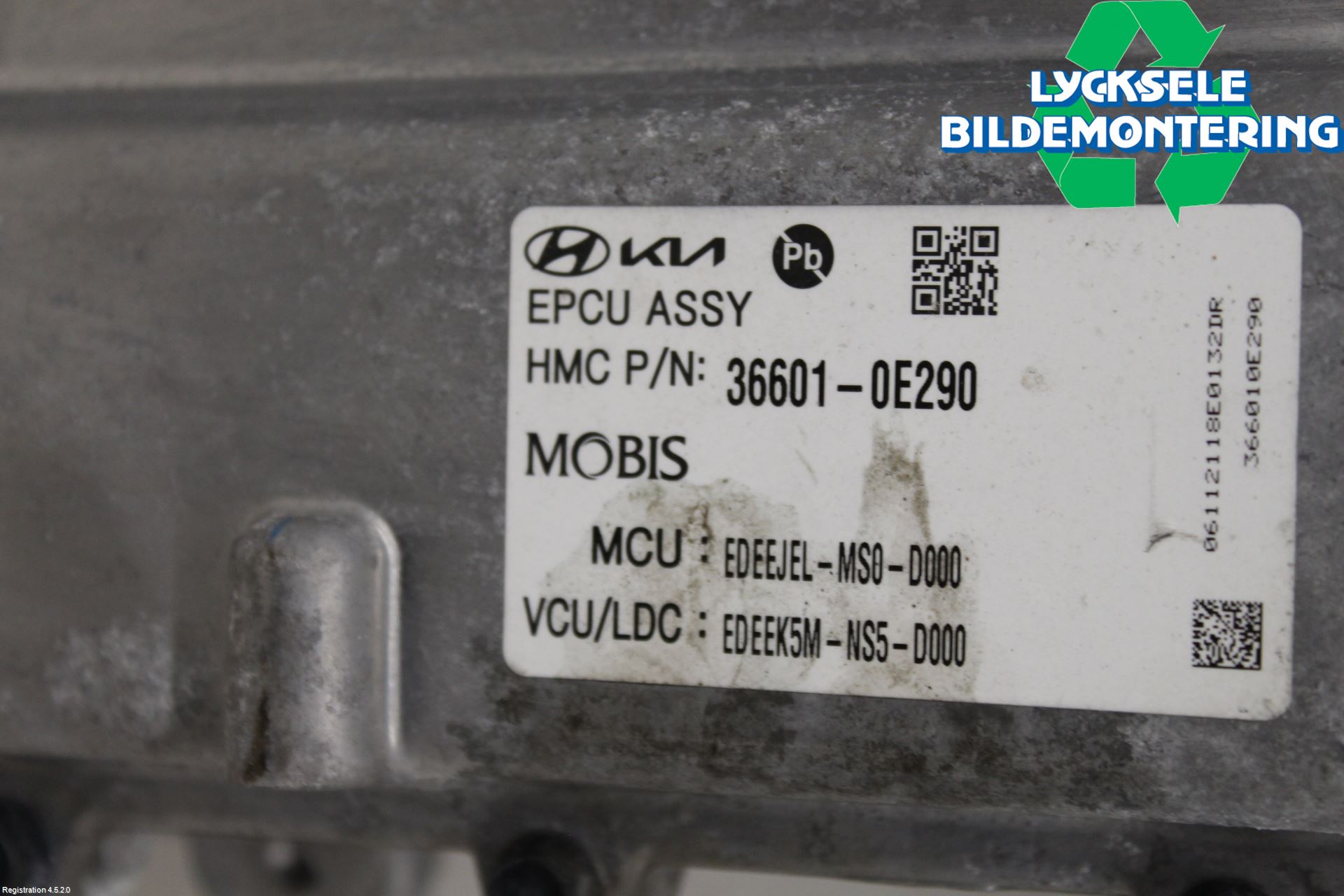 Kia NIRO (DE) 17-22 Batteriladdare Högspänning