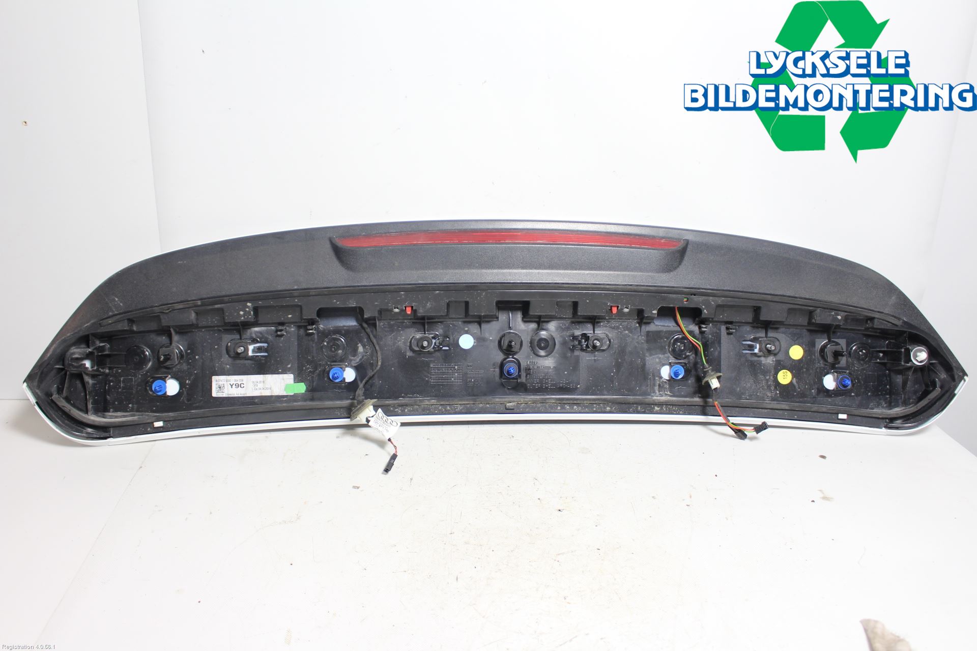 Audi A4/S4 B9 16-19 Spoiler Baklucka