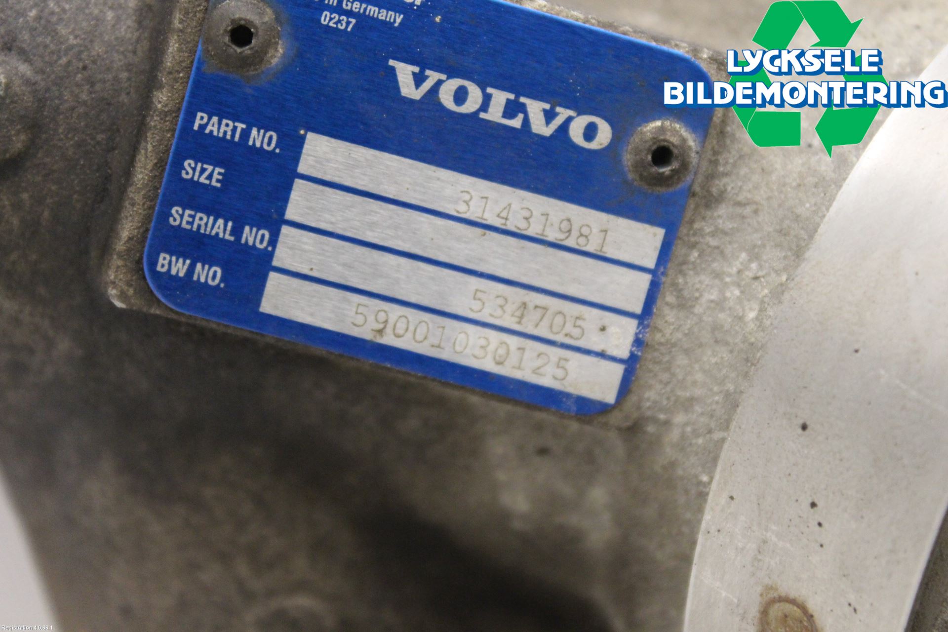 Volvo V90 CROSS COUNTRY 17->> Turboaggregat