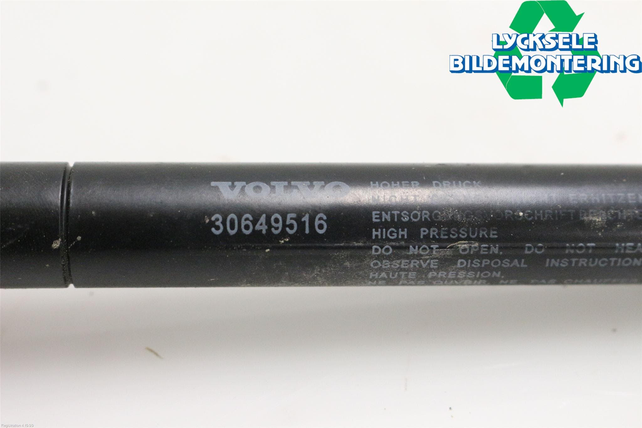 Volvo XC70 08-13 Gasfjäder Motorhuv