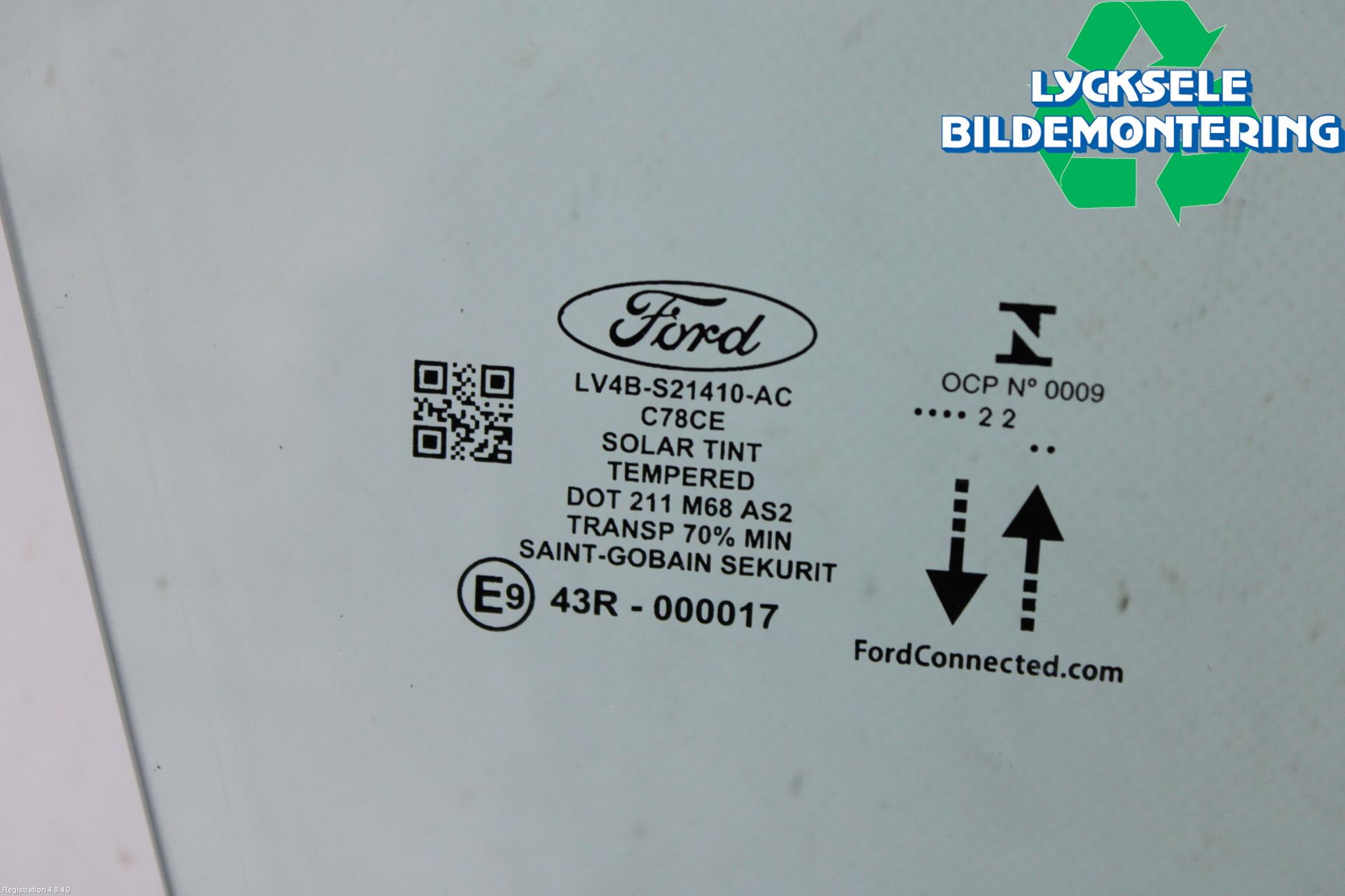 Ford KUGA/KUGA PHEZ/FHEV 20- Dörruta Fram Höger