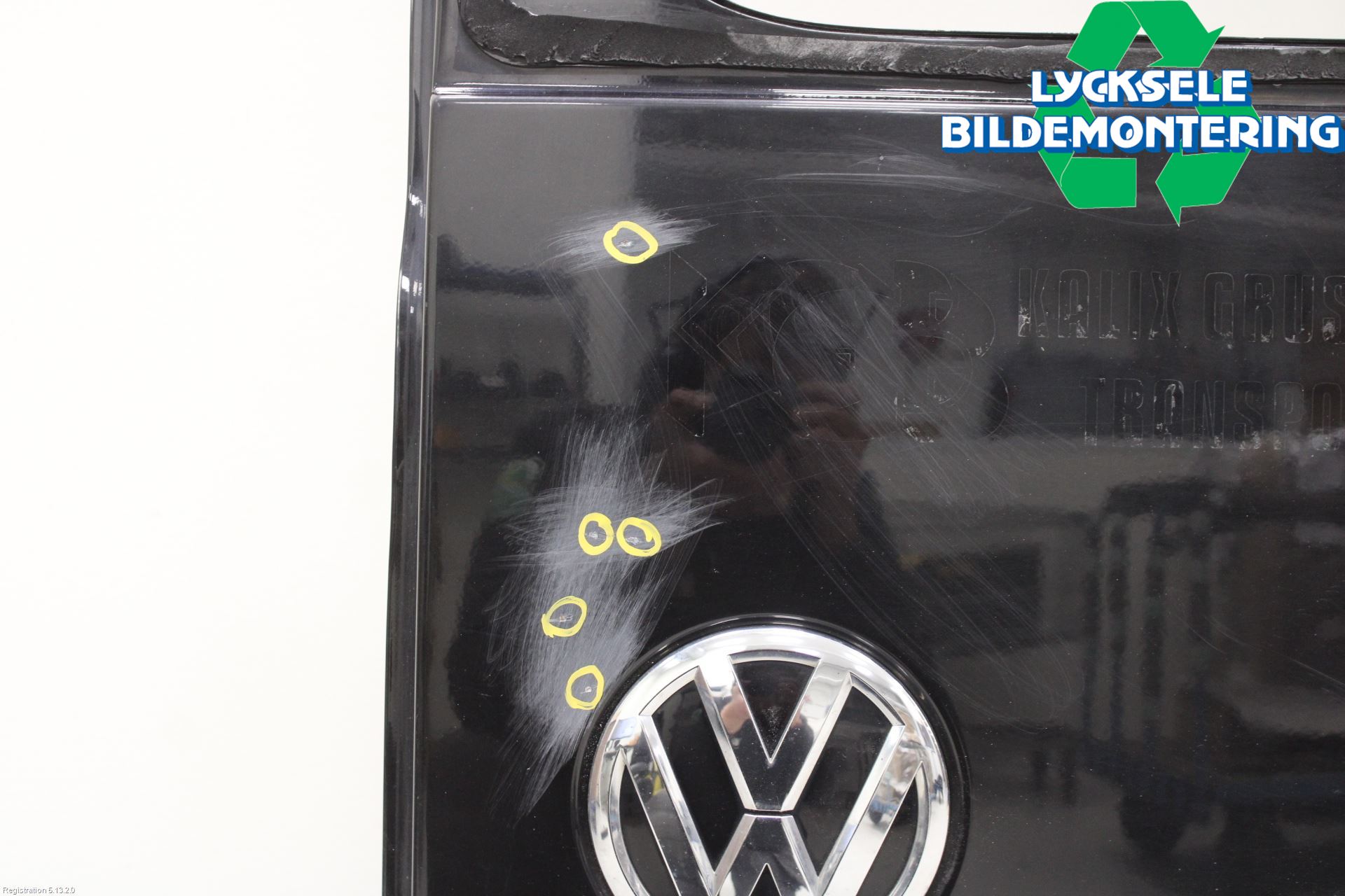 Volkswagen VW CADDY 16-20 Dörr Bak Van-Skåp Höger