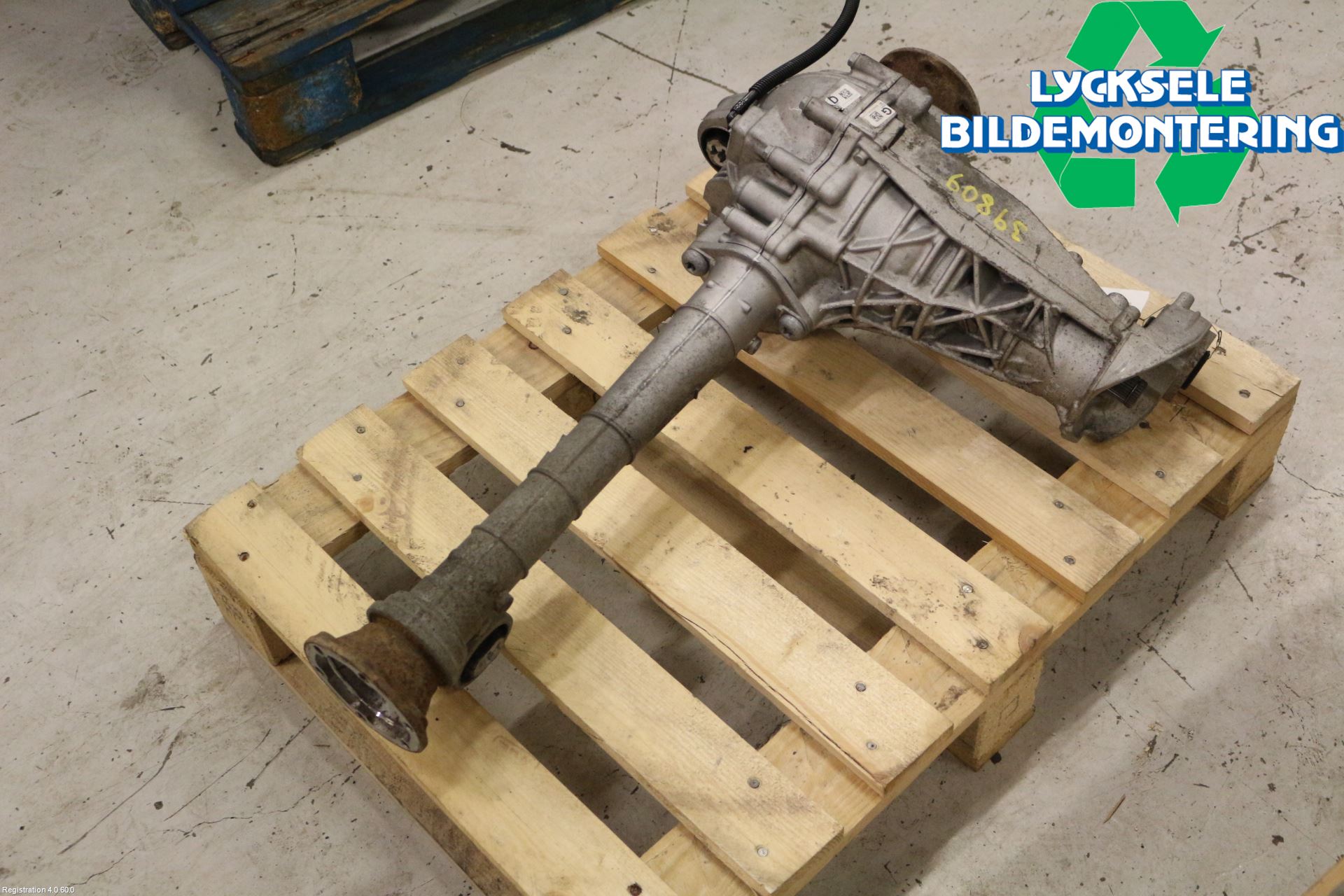 Volkswagen VW AMAROK 2H 10-22 Framvagn Diffrential
